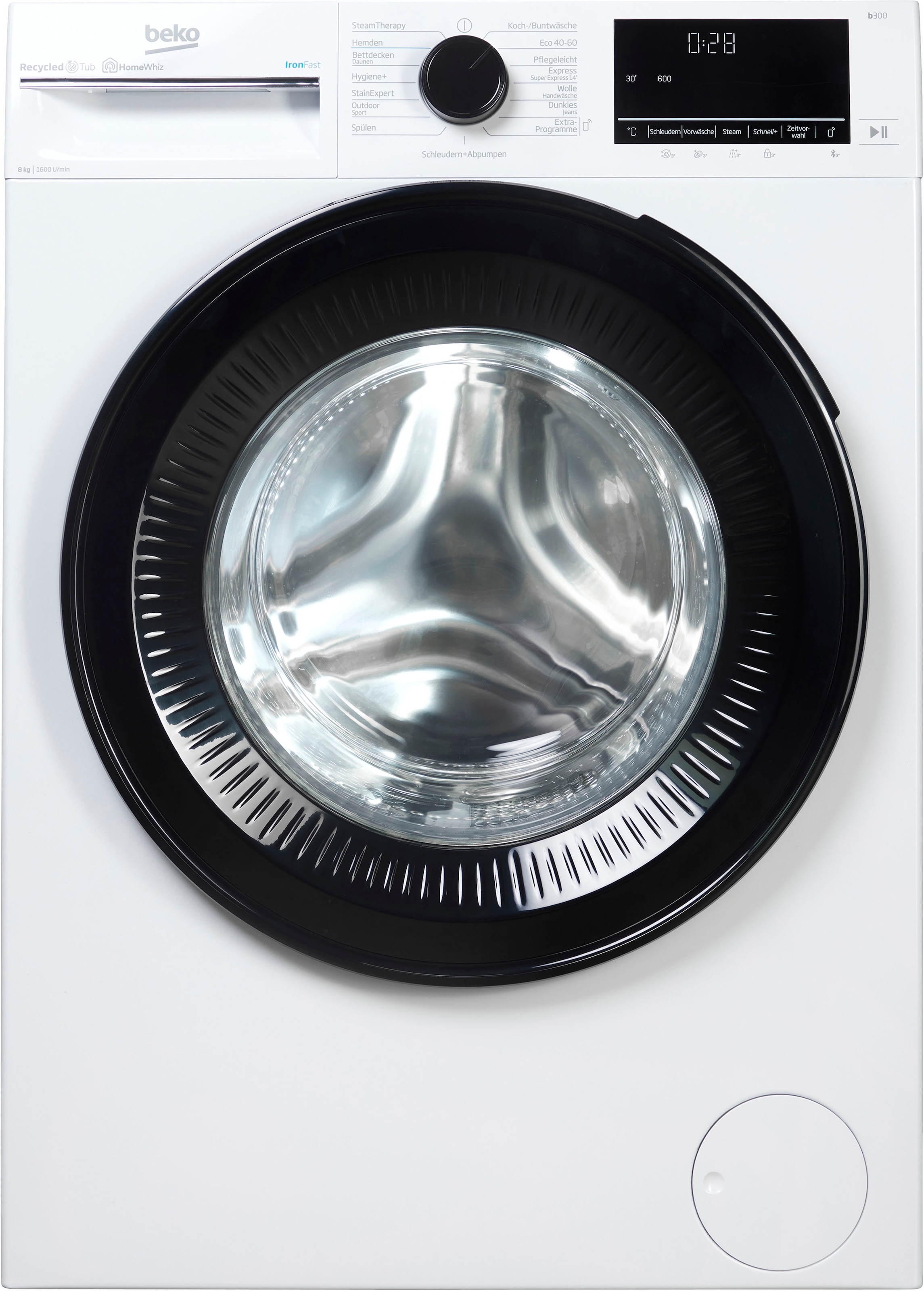 BEKO Waschmaschine »B3WFR58615W 7003440003«, 8 kg, 1600 U/min