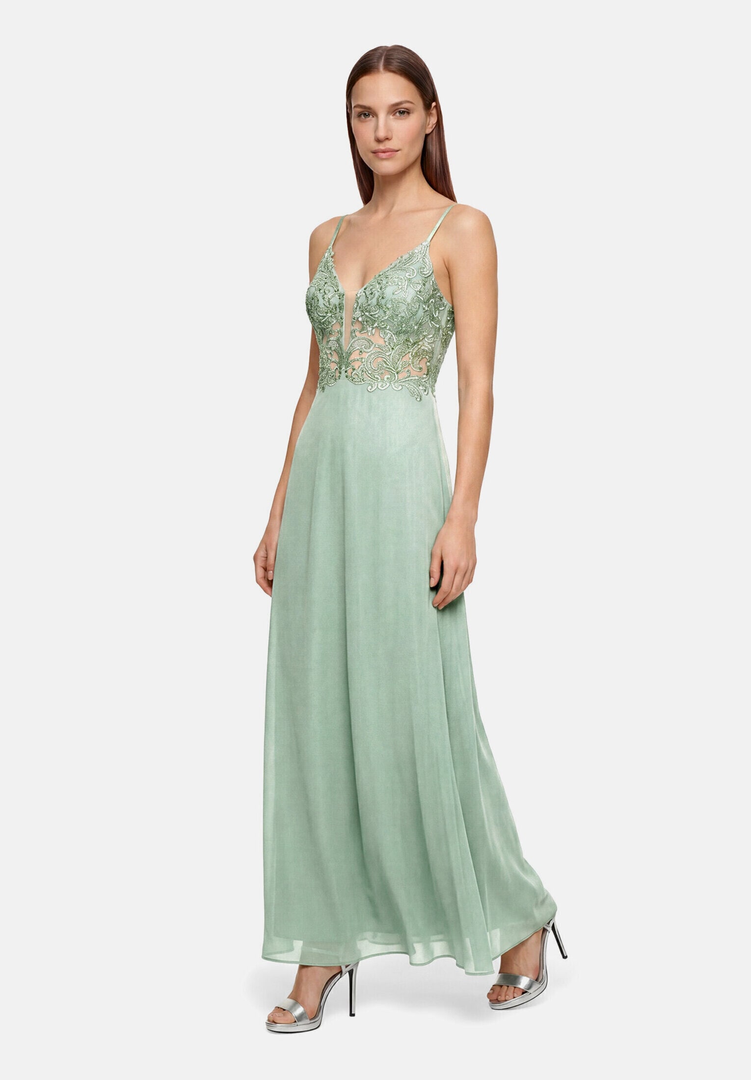 Vera Mont Abendkleid "Damen mit Stickerei" Ohne Tasche