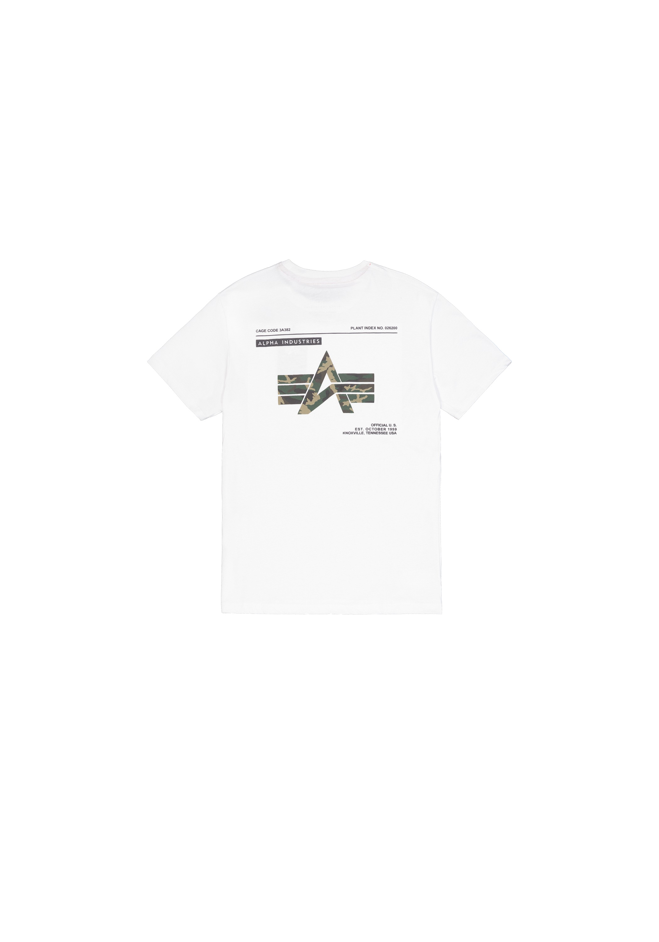 Alpha Industries T-Shirt »Camo Label Backprint T-Shirt«