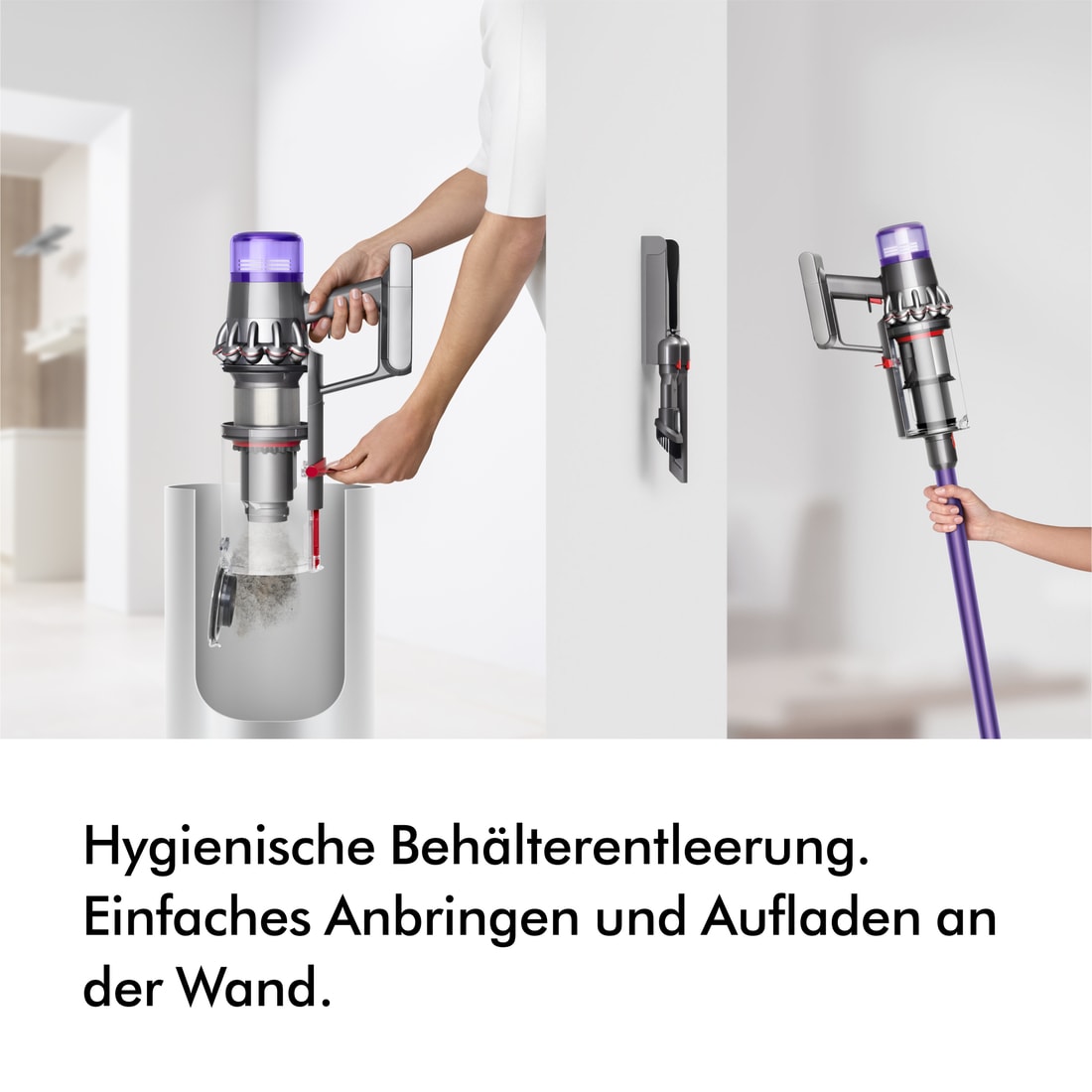 DYSON Akku-Hand-und Stielstaubsauger »Dyson V11ᵀᴹ Advanced« Haarentwirrungstechnologie, keinen Saugkraftverlust
