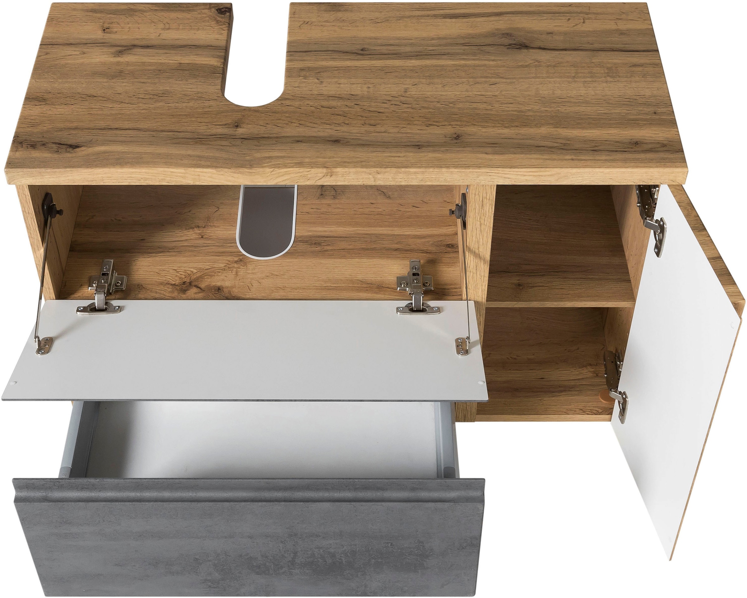 welltime Waschbeckenunterschrank »Sölden«