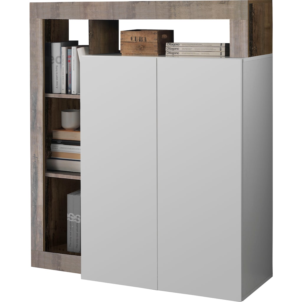 INOSIGN Highboard »Hamburg«, Breite 108 cm