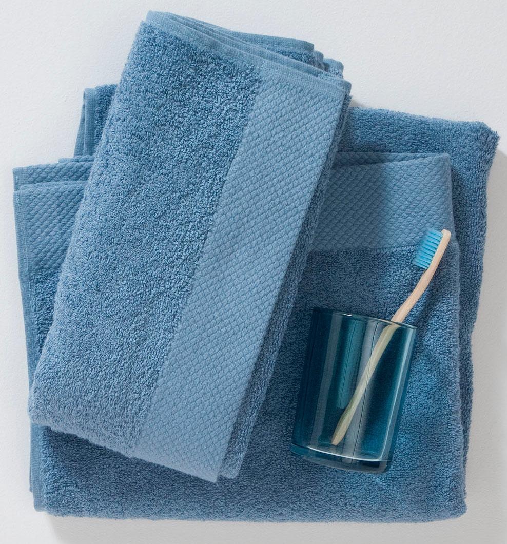 Thumbnail - Seahorse Duschtuch "Seahorse Pure" 100% superweiche Frotteebaumwolle, saugfähig, weich