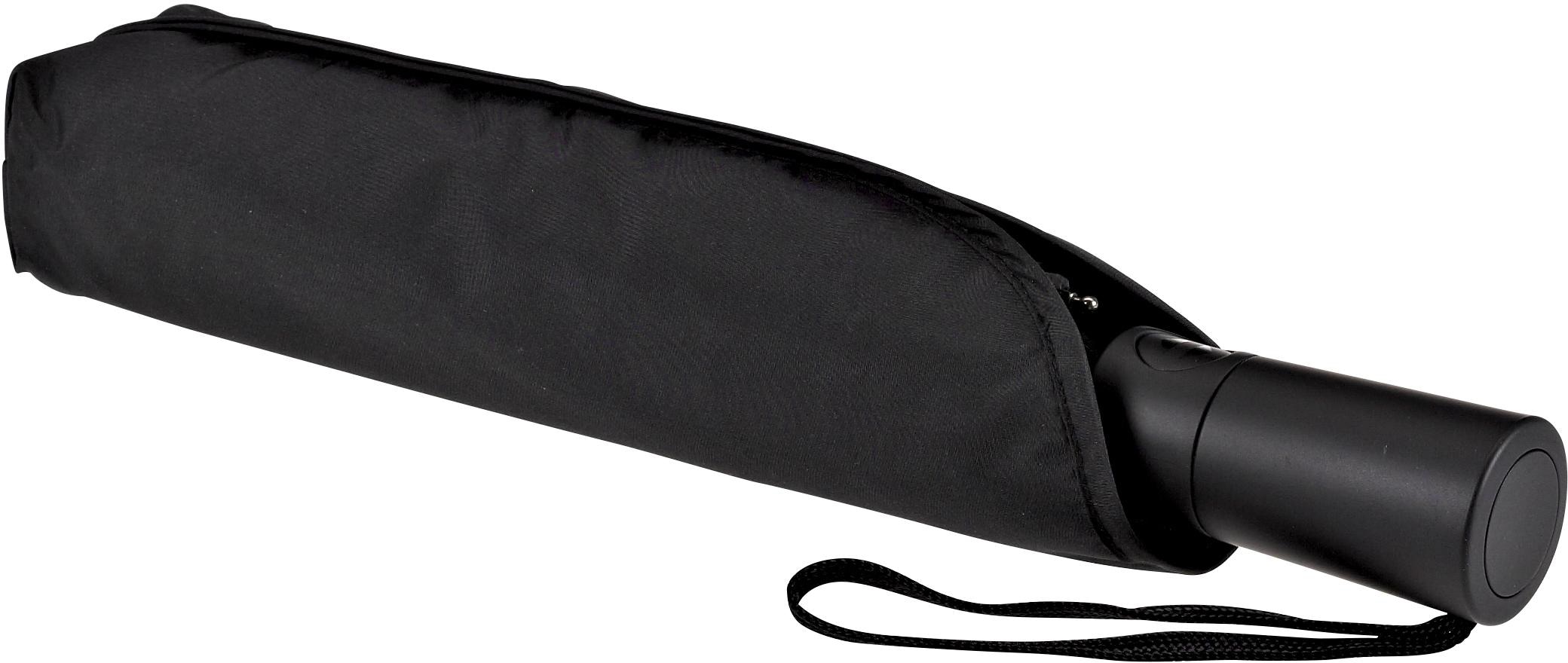 EuroSCHIRM® Taschenregenschirm »Automatik 3020, schwarz« kaufen | BAUR