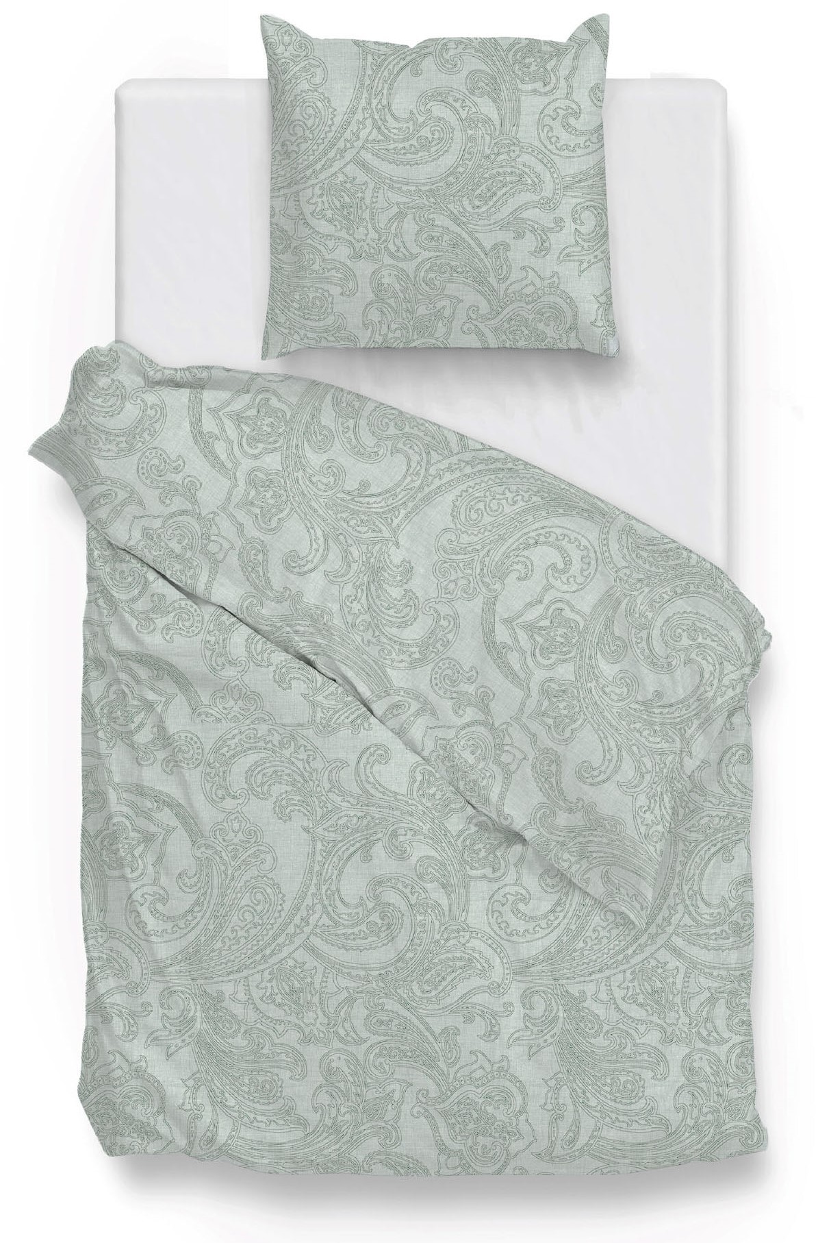 ZO HOME Bettwäsche "Paisley-di-Lino" 2 Stk. Bettwäsche aus 100% Baumwolle, günstig online kaufen