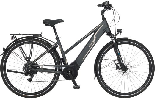 E-Bike »VIATOR 5.0i Damen 504«, 10 Gang, Pedelec, Elektrofahrrad für Damen, Trekkingrad
