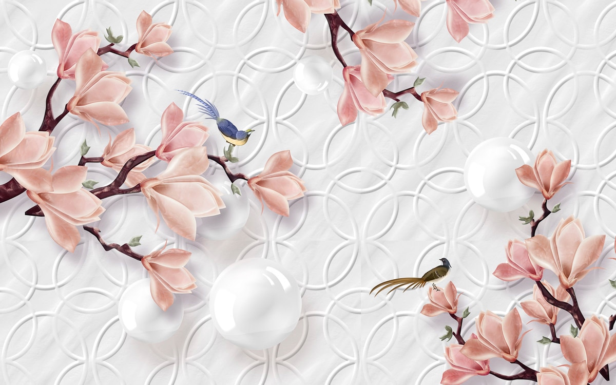 Papermoon "Muster mit Blumen"