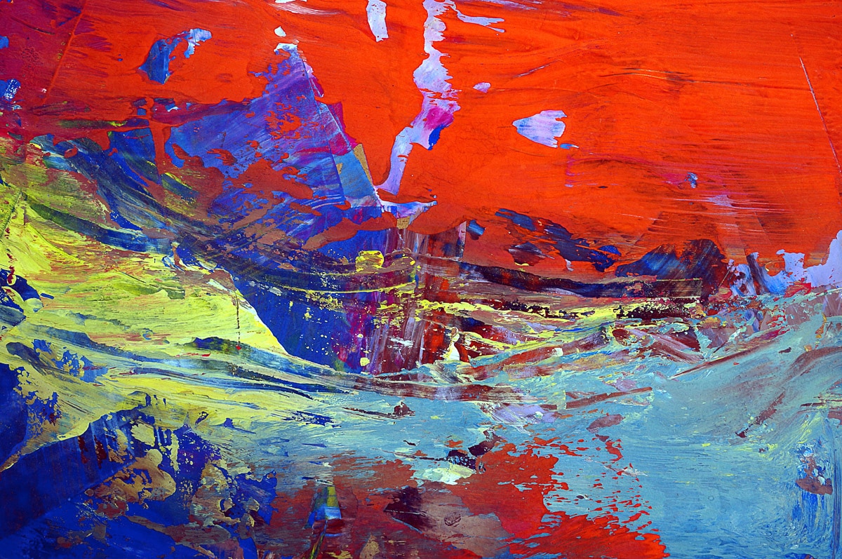 Papermoon Fototapete "Abstrakt Farben"