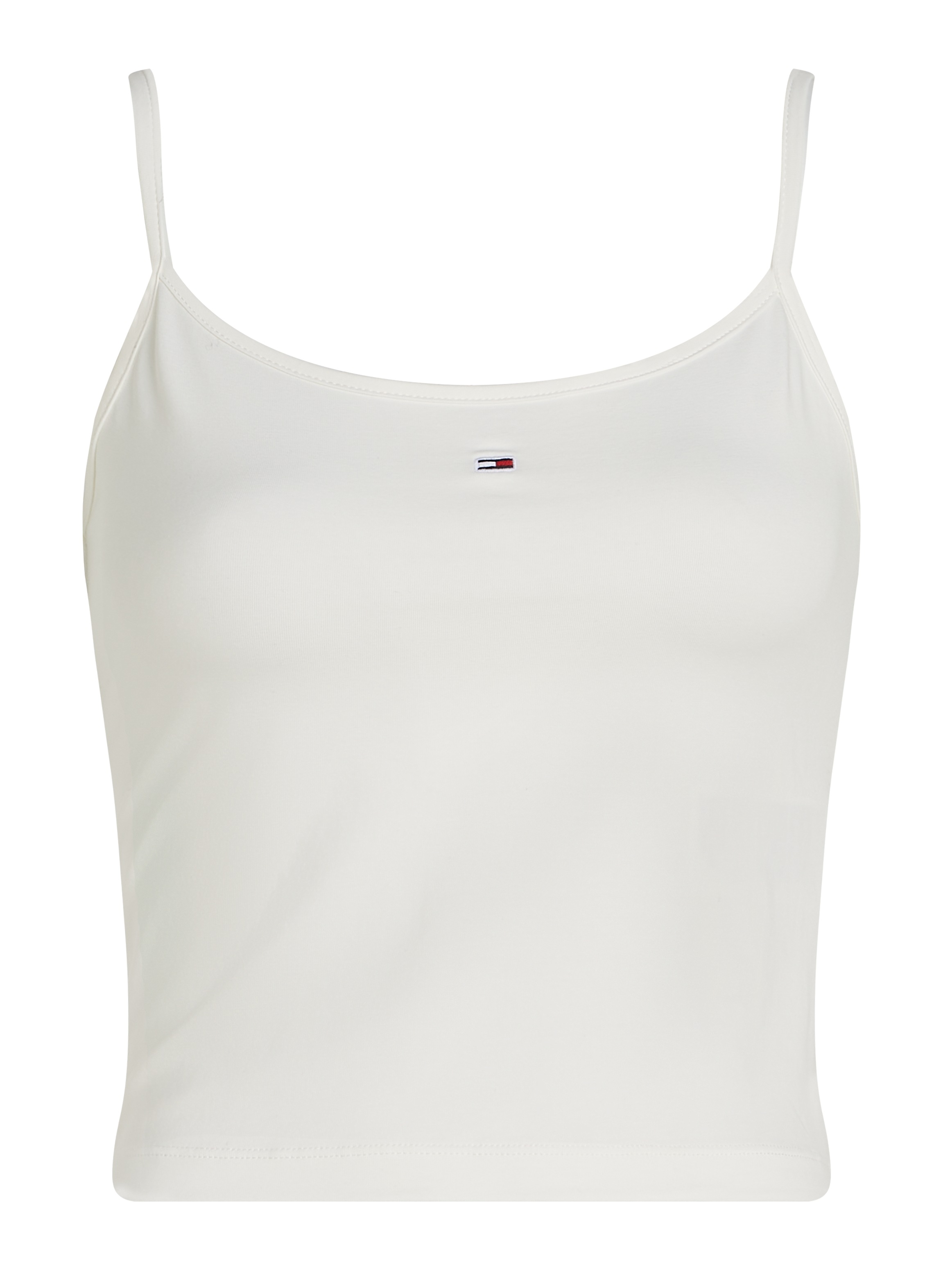 Tommy Jeans Spaghettitop »TJW 2PACK ESSENTIAL STRAP TOP«, (Packung, 2er), mit Logo-Flag