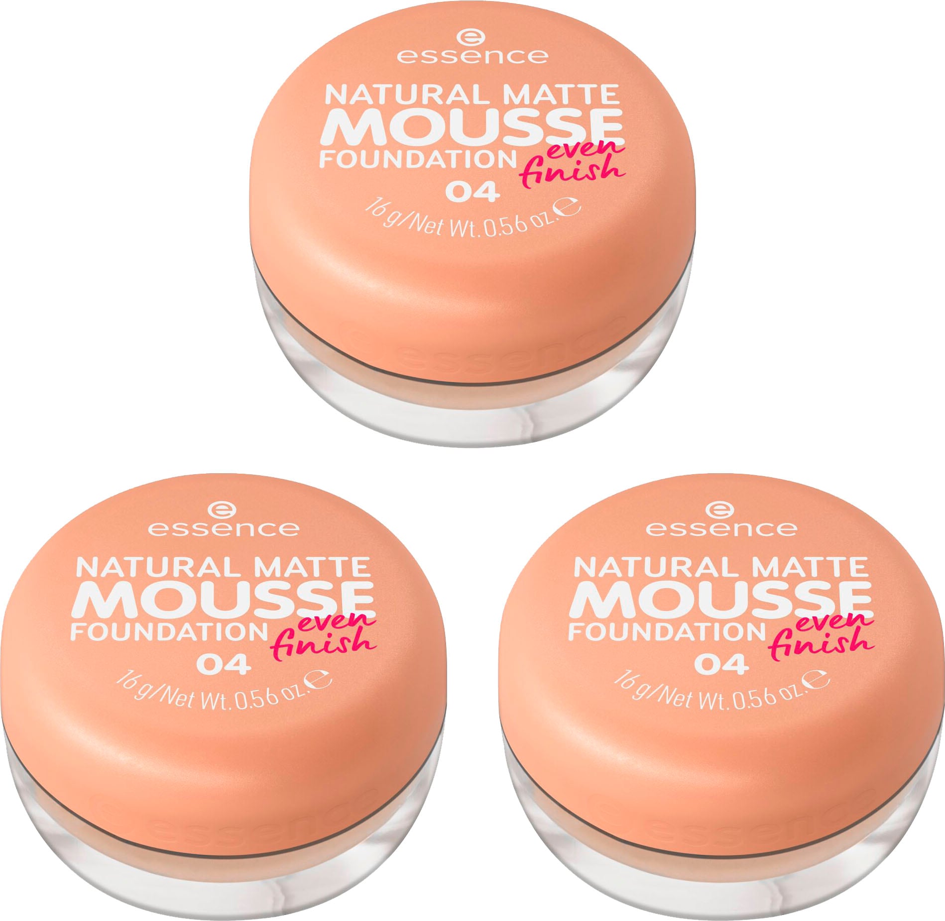 Foundation »NATURAL MATTE MOUSSE FOUNDATION«