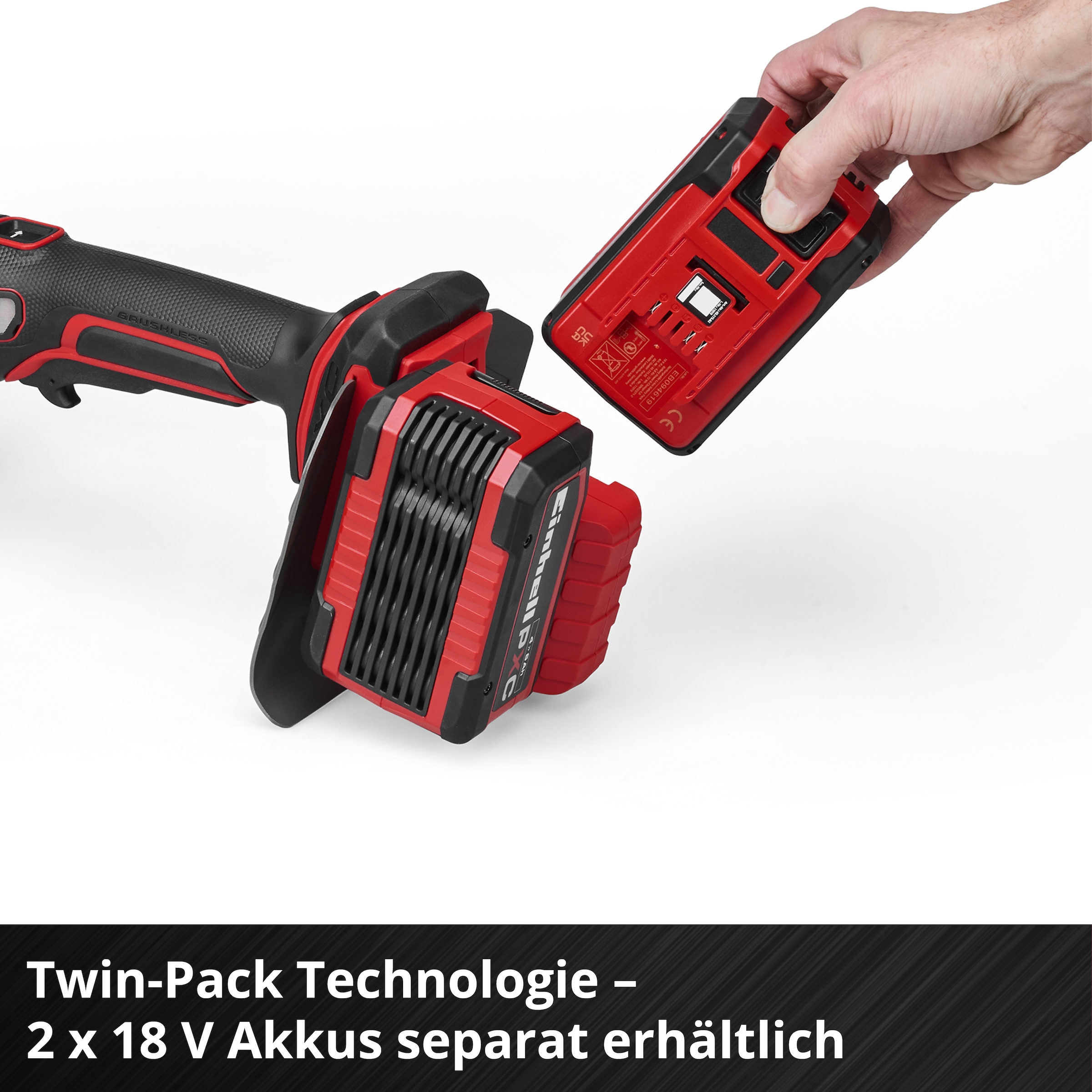 Einhell Akku-Winkelschleifer »TP-AG 36/230-24 Li BL - Solo« PXC, 36 V, 2400 W, Ø 230 mm, 70 mm Schnitttiefe, Brushless, ohne Akku