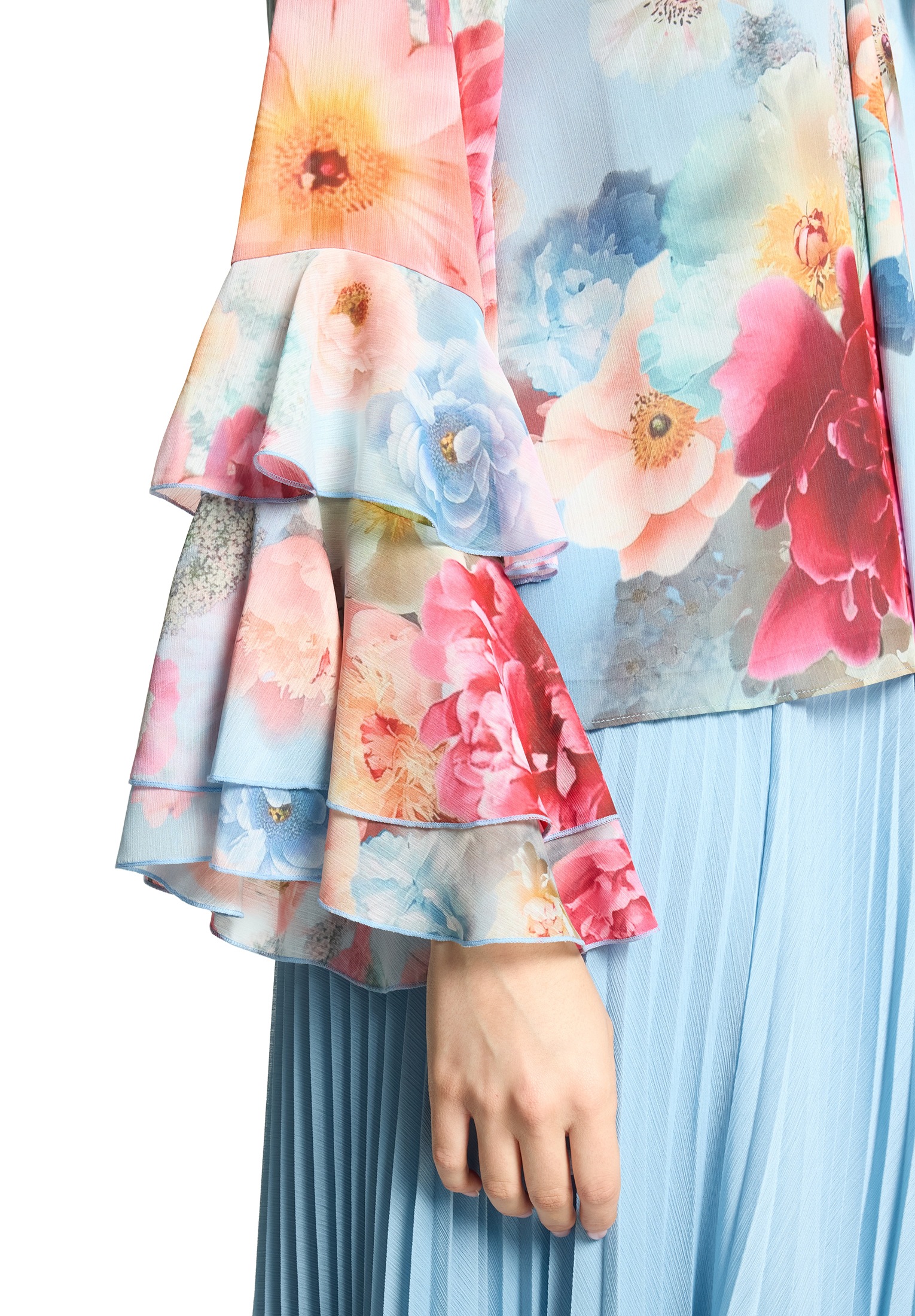 Vera Mont Chiffonbluse »Damen mit Volant«