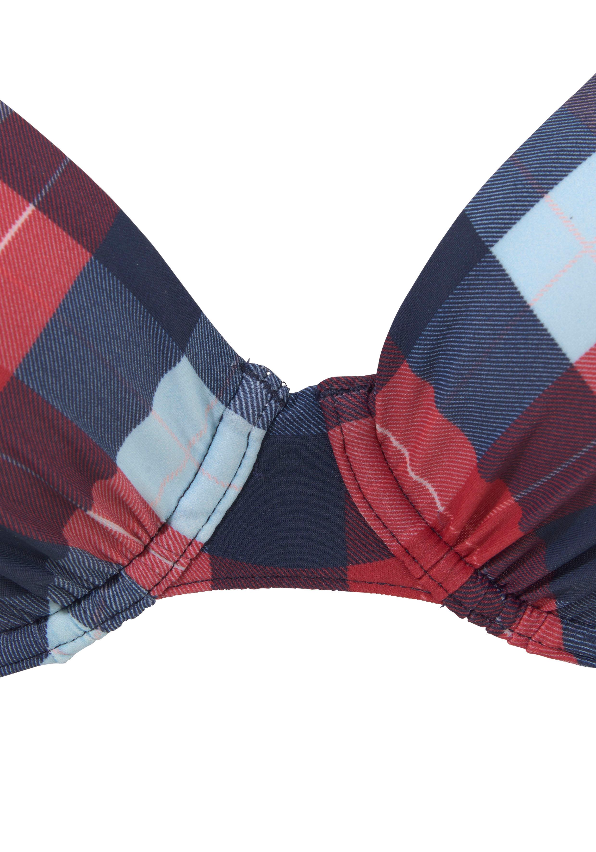 Thumbnail - s.Oliver Bügel-Bikini in trendigem Karodruck