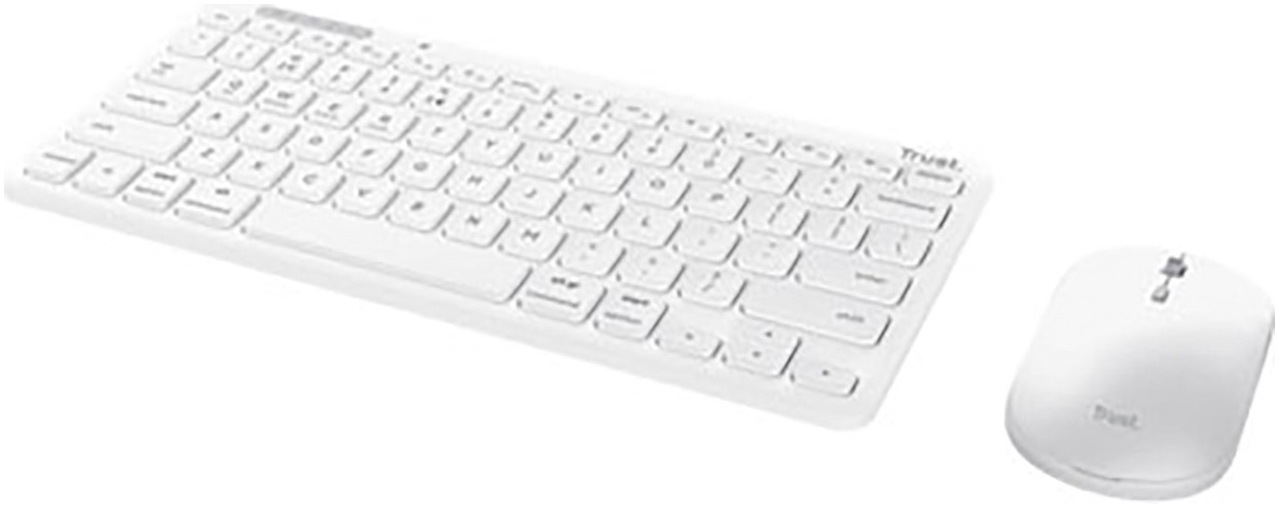 Trust Tastatur- und Maus-Set »Lyra Multi-Device Wireless«