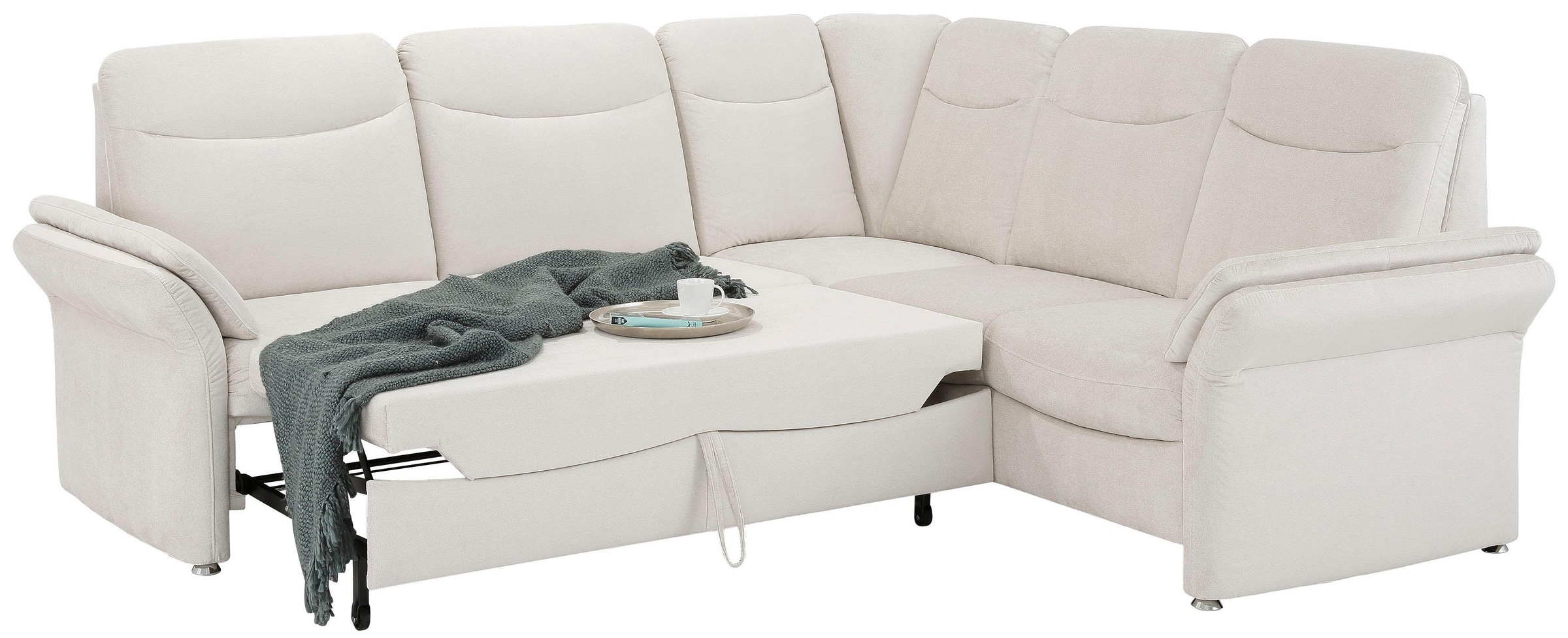 Home affaire Ecksofa »Tahoma L-Form«, mit Armlehnfunktion, wahlweise Bettfunktion, Schublade, Relaxfunktion