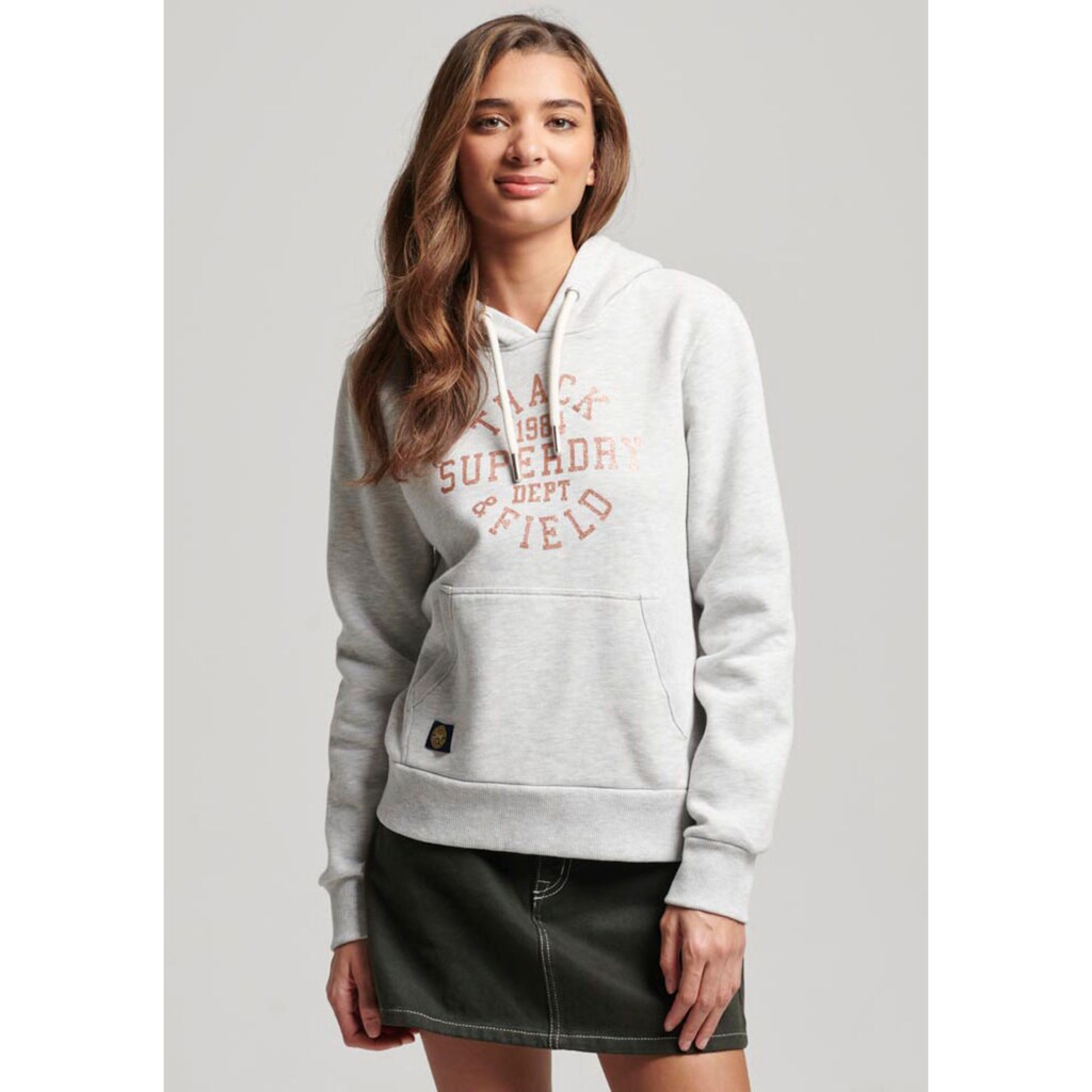 Superdry Kapuzensweatshirt »COLLEGE SCRIPTED GRAPHIC HOOD«