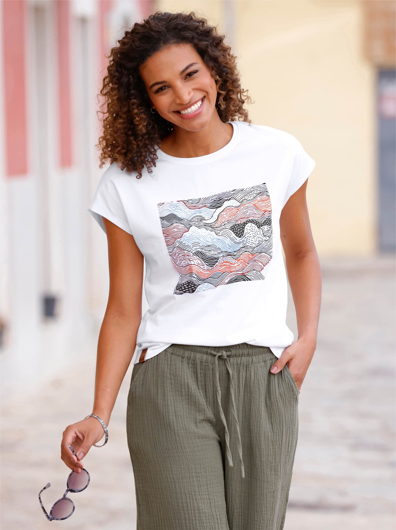 Casual Looks Kurzarmshirt "Shirt" günstig online kaufen