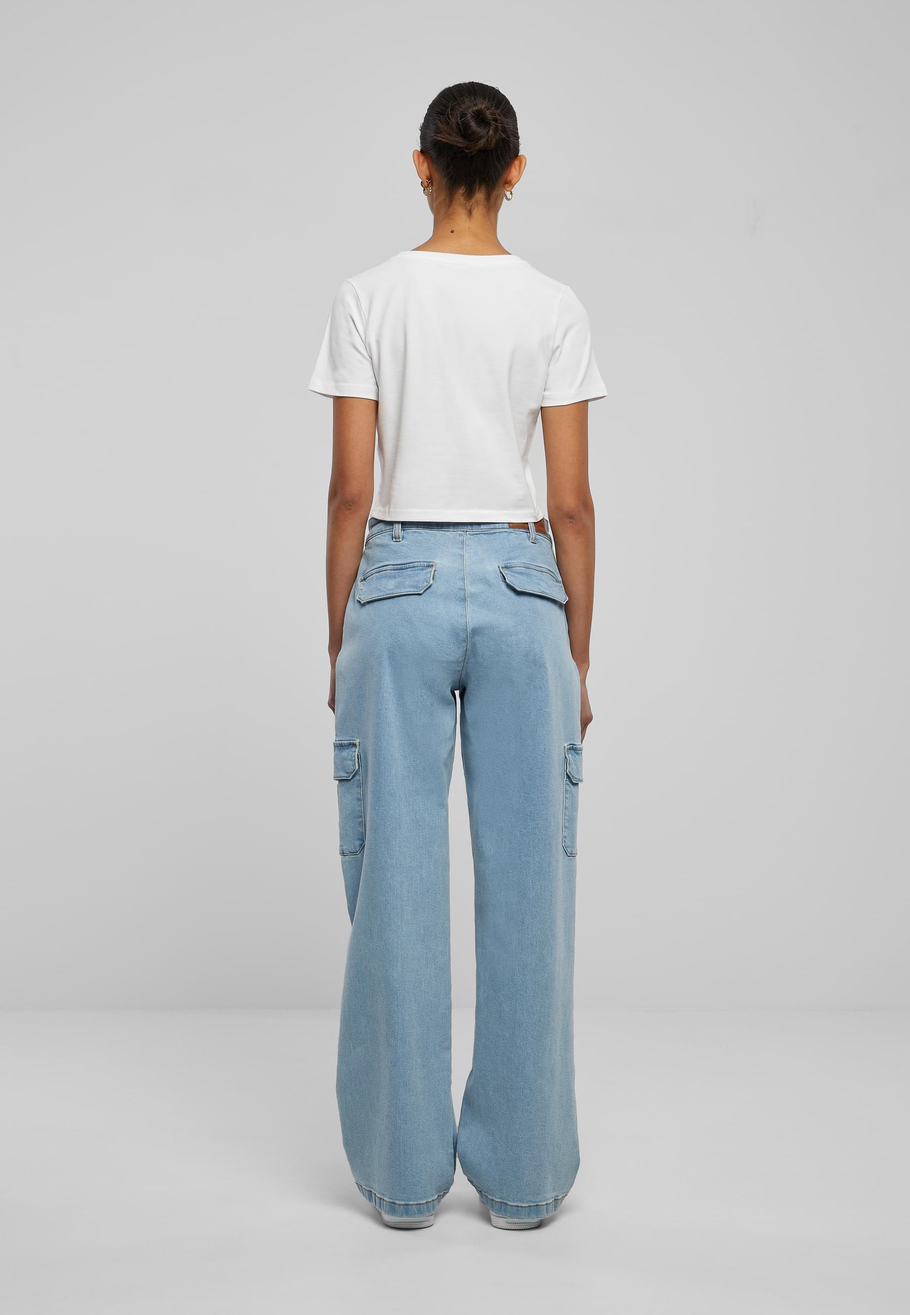 Miss Tee Kurzarmshirt »Miss Tee Damen Baby Girl Cropped Tee«, (1 tlg.)