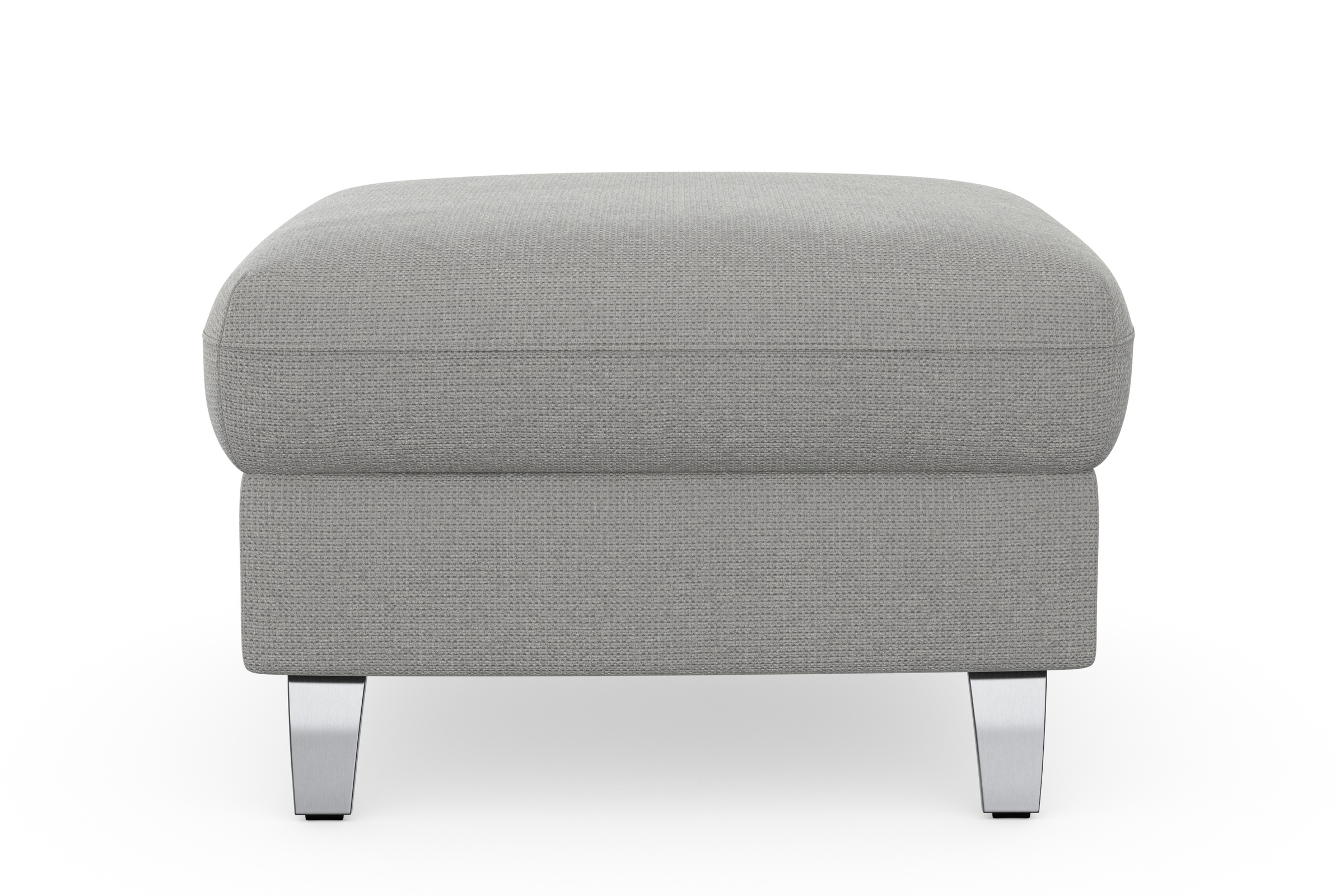 Sit & More Grenoble Stauraumhocker, Silber 2