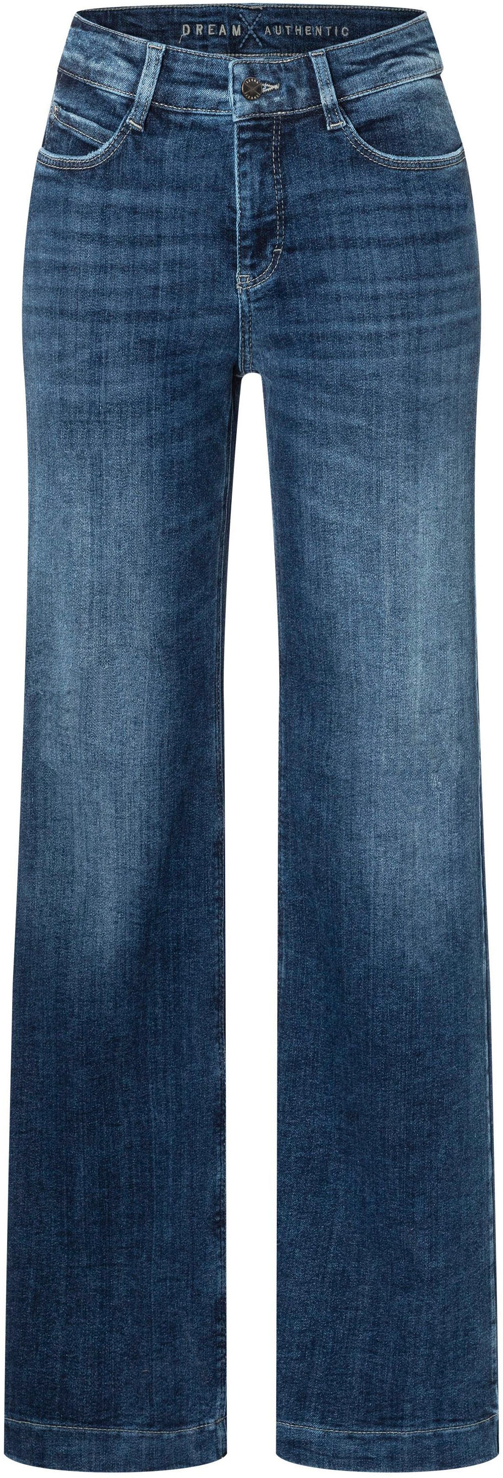MAC Weite Jeans »Dream Wide authentic«, mit formendem Shaping-Effekt