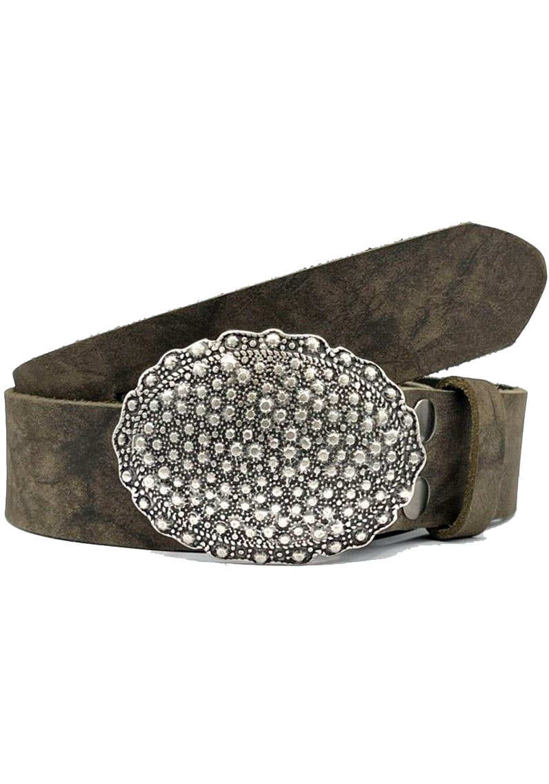 Rettungsring Gürtel Koppelgürtel Vintage-Look, Vollrindleder günstig online kaufen