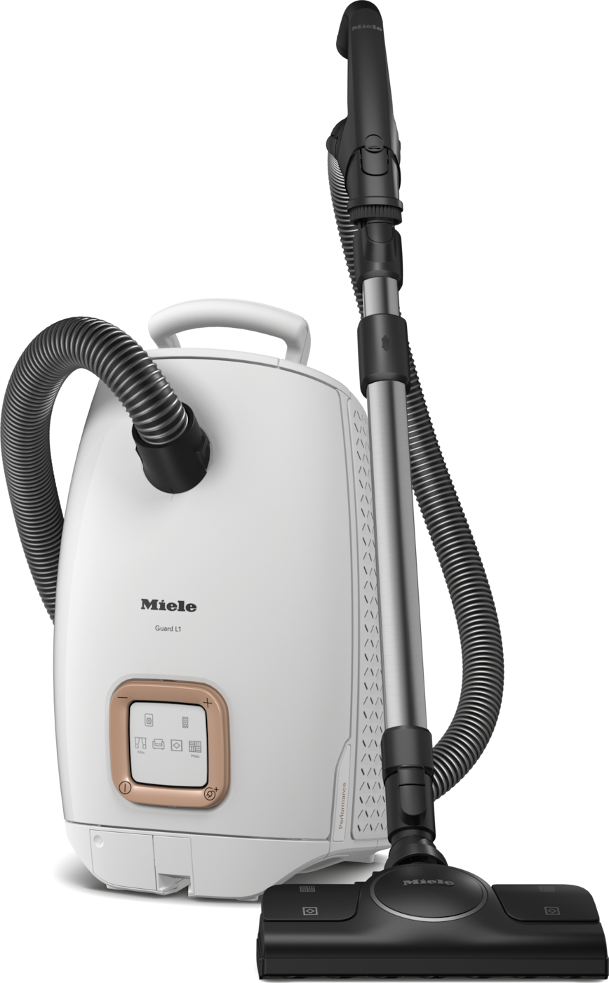 Miele Bodenstaubsauger »Guard L1 Performance mit ComfortFit, Nachfolger Complete C3 Starlight«, 700 W, mit Beutel, Spart Energie dank speziellem Gebläse, Premium Design, HEPA AirClean