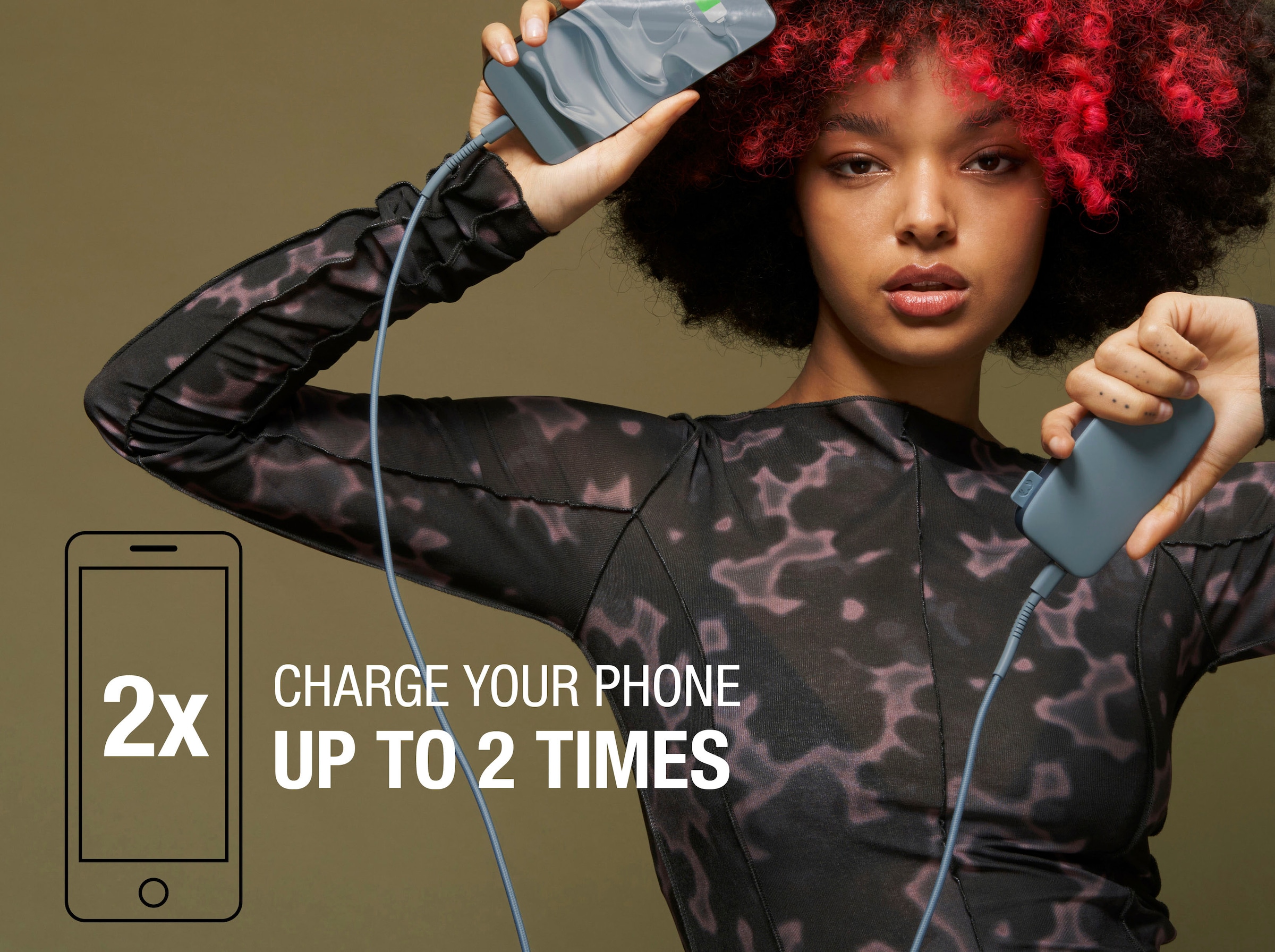 Fresh´n Rebel Powerbank »Power Pack 6000mAh mit USB-C, Fast Charge«, 5 V