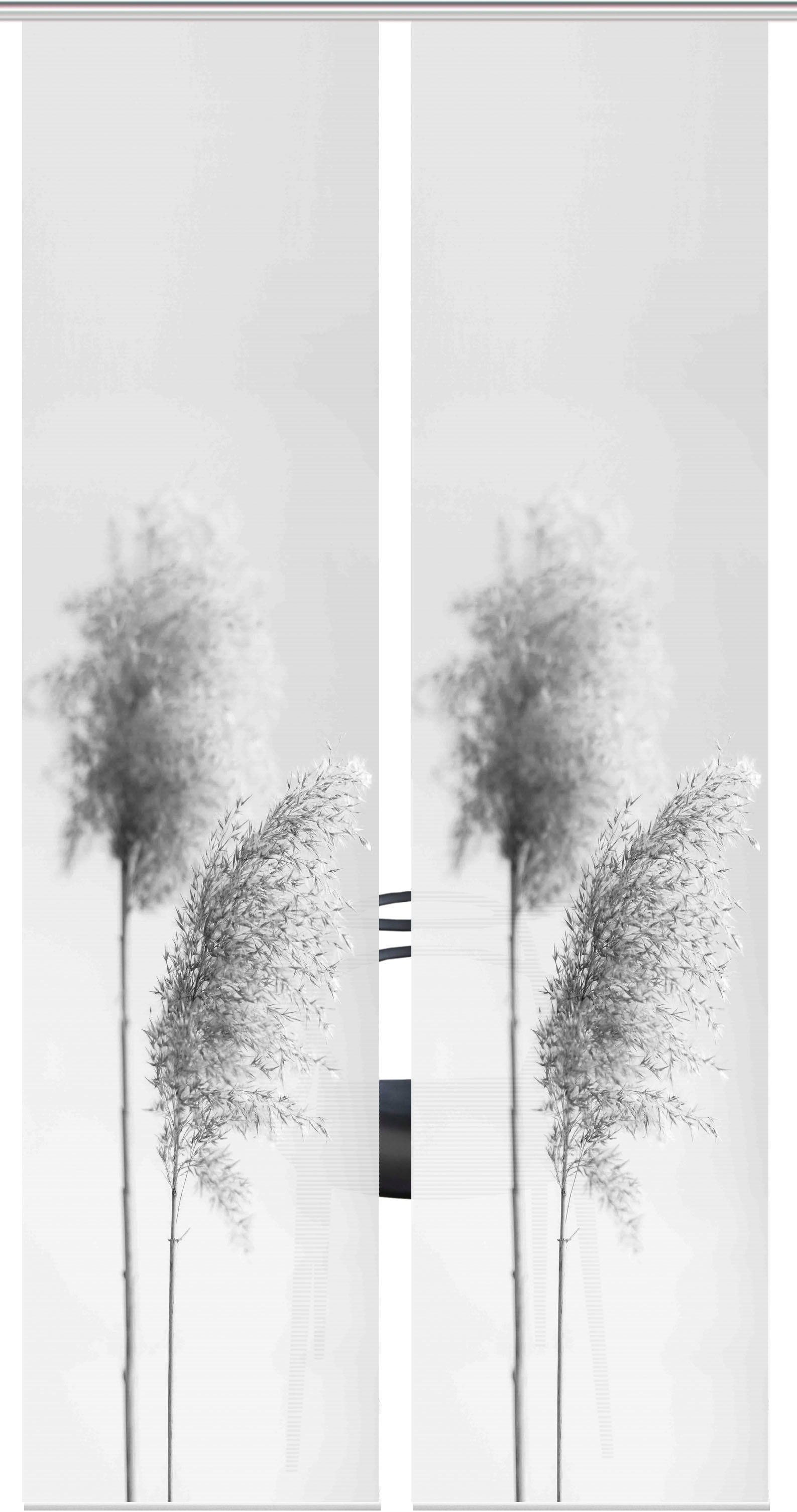 Vision S Schiebegardine "IRLOS 2er SET" Paneelwagen 2 Stk. tlg. Schiebevorh günstig online kaufen