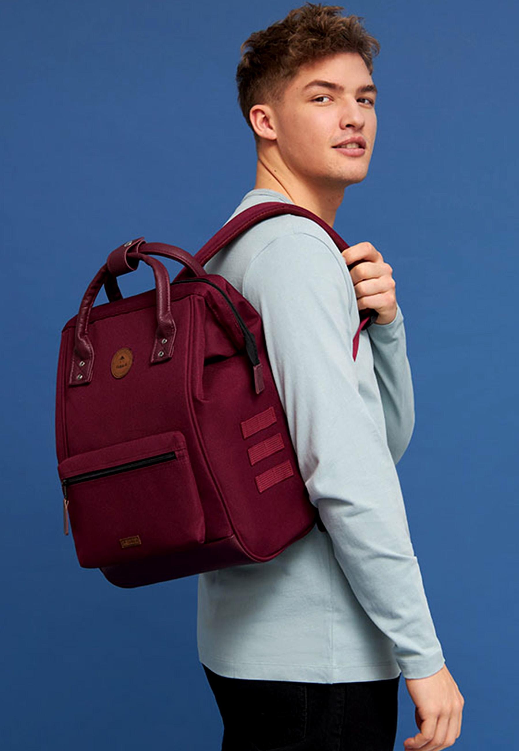 CABAIA Tagesrucksack »Medium«, Cityrucksack mit austauschbaren Vordertaschen