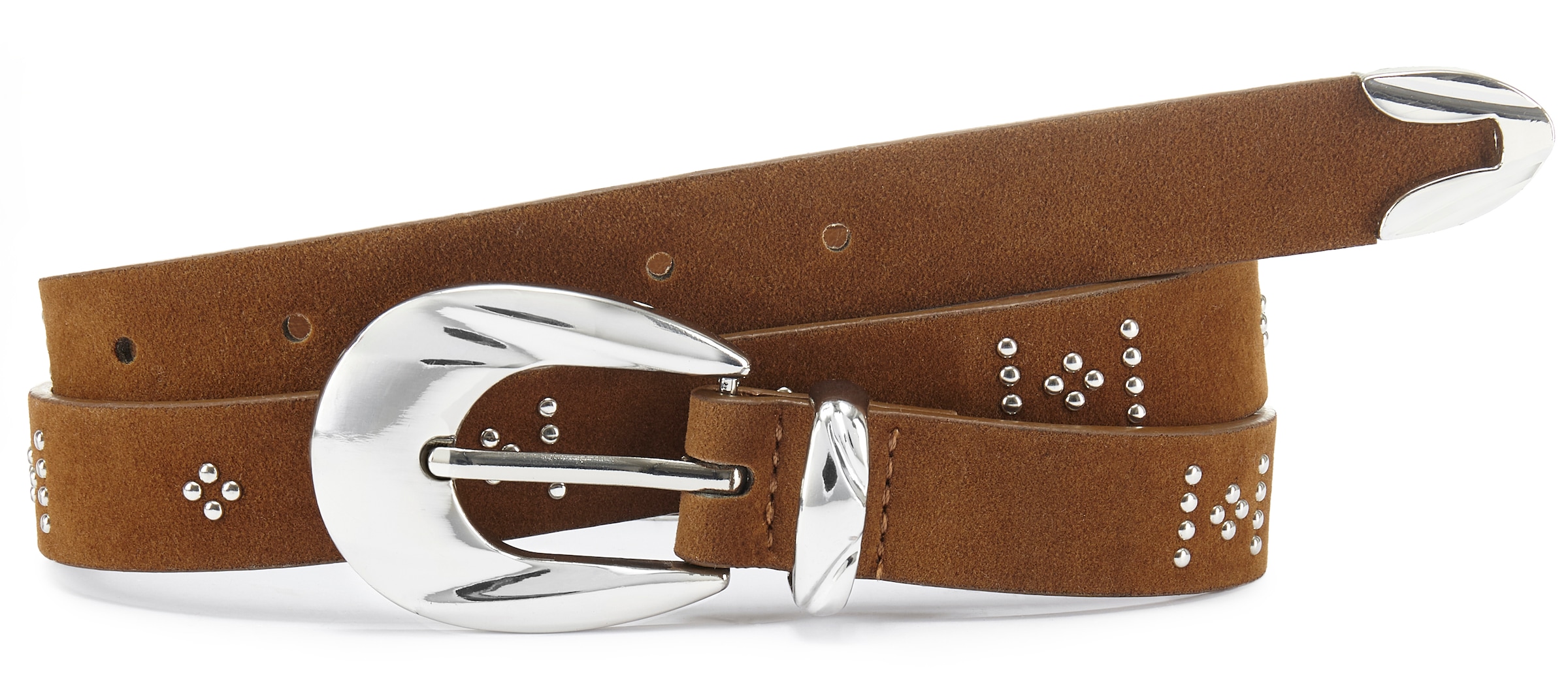 LASCANA Hüftgürtel "Hosengürtel, Jeansgürtel, Westerngürtel, Gürtel" NEU im modernen Western Look in Veloursleder-Optik