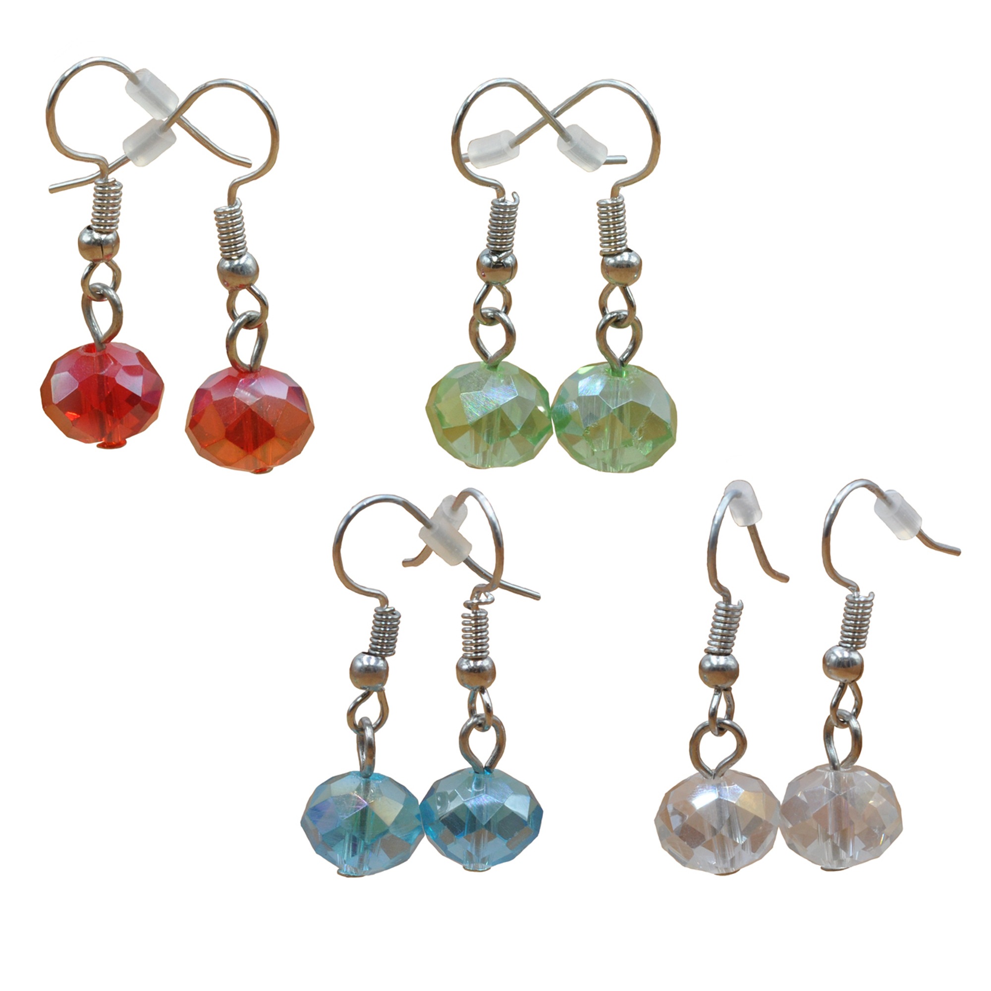 Steuer Schmuckset »Glänzend 52 Glasstein mehrfarbig« ()