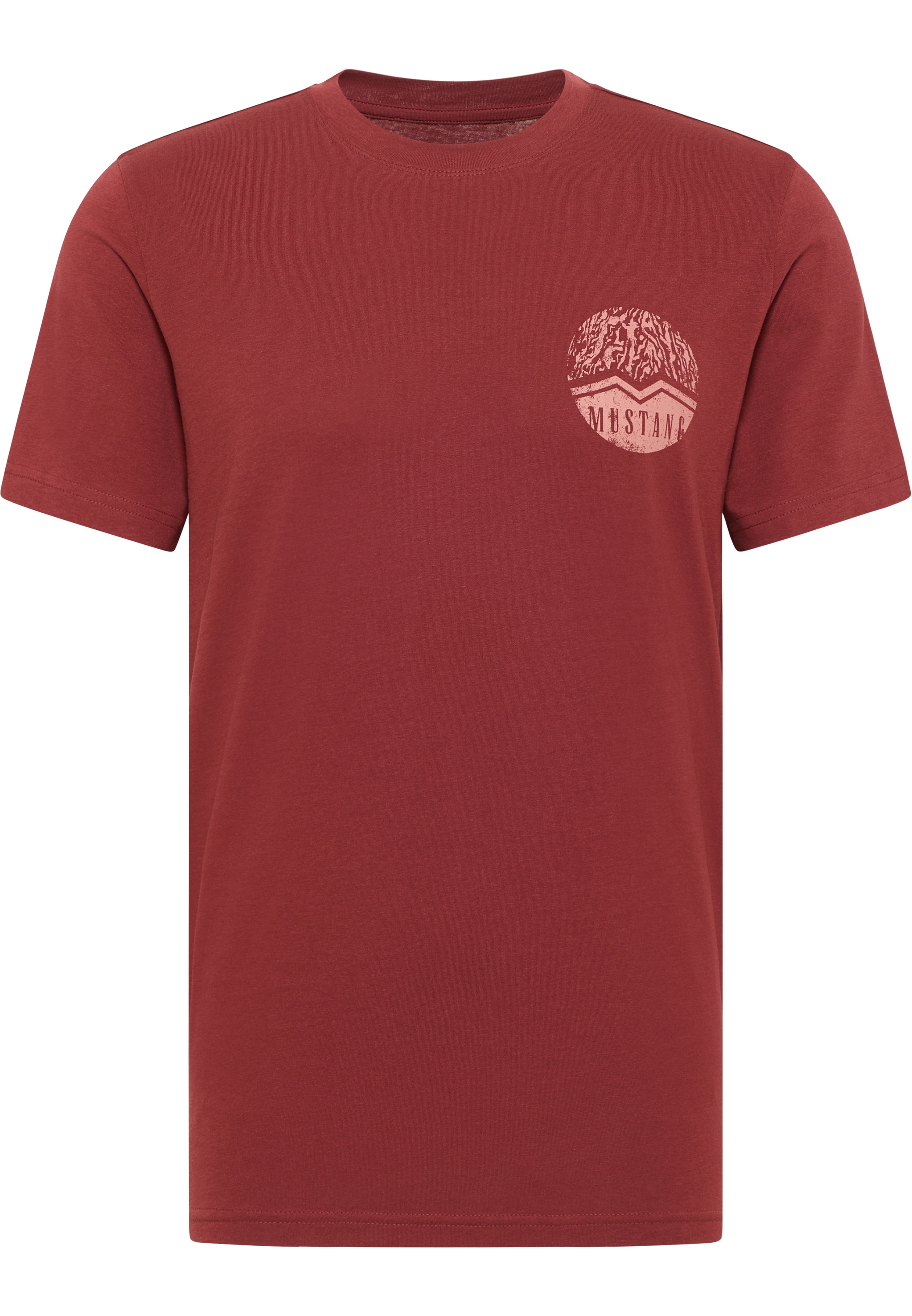 MUSTANG Kurzarmshirt »Print-Shirt« ▷ kaufen | BAUR | T-Shirts