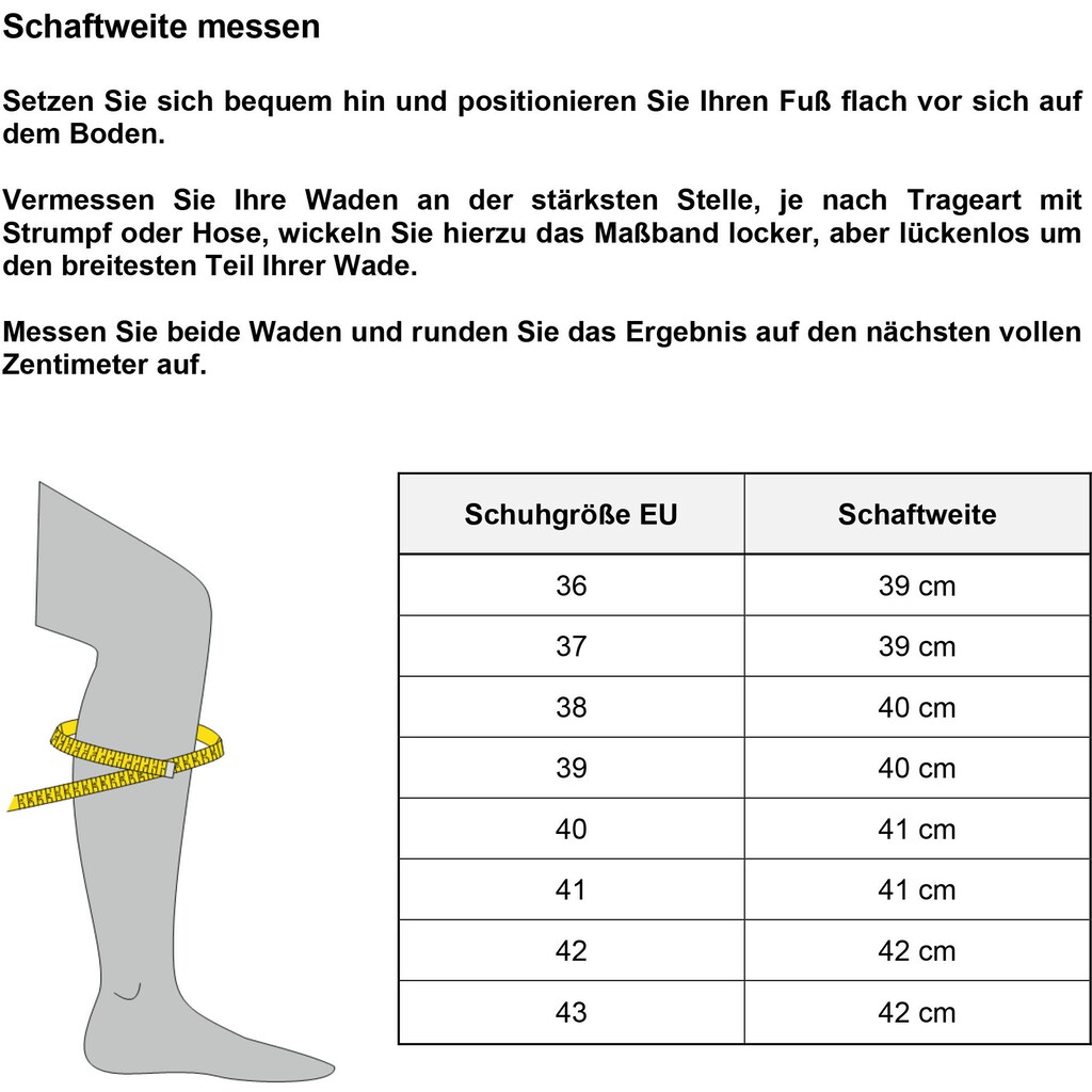 Rieker Winterstiefel, mit Warmfutter