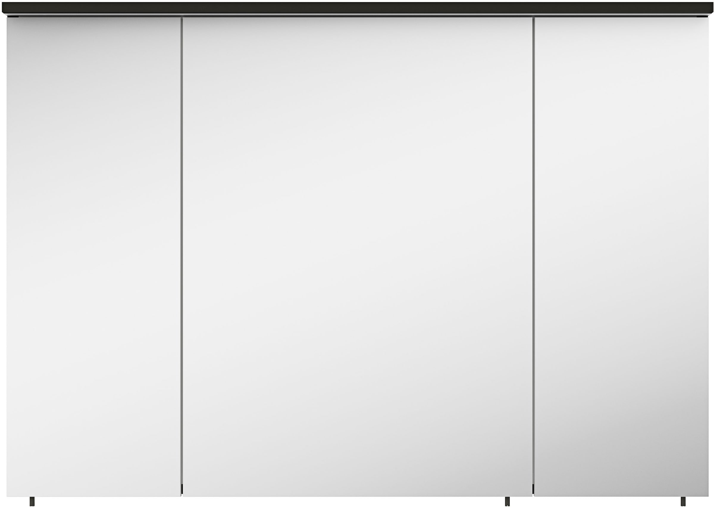 MARLIN Spiegelschrank "3510clarus", 100 cm breit, Soft-Close-Funktion, inkl. Beleuchtung, vormontiert