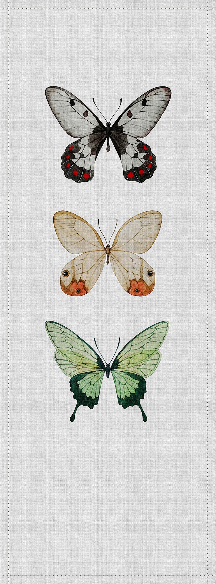 LIVING WALLS Fototapete "Walls by Patel Buzz Panels 2", B/L: 1mm x 2,7mm, grau, Tapeten, Vlies, Wand, Schräge