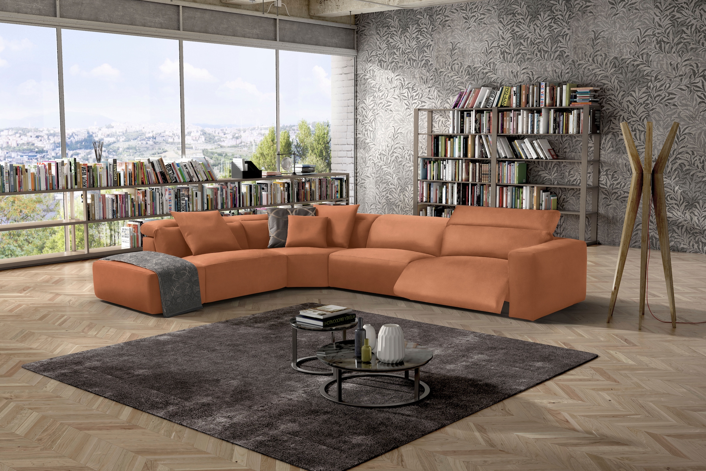 Egoitaliano Ecksofa "Beverly, extravangantes Designsofa mit erstklassigem S günstig online kaufen