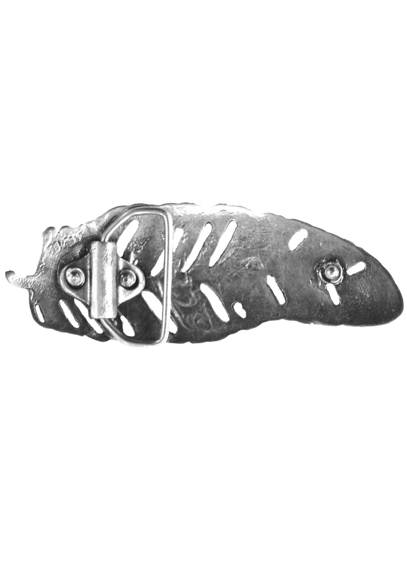 Rettungsring Gürtel Gürtelschnalle, Wechselschnalle "Feder Silber" günstig online kaufen