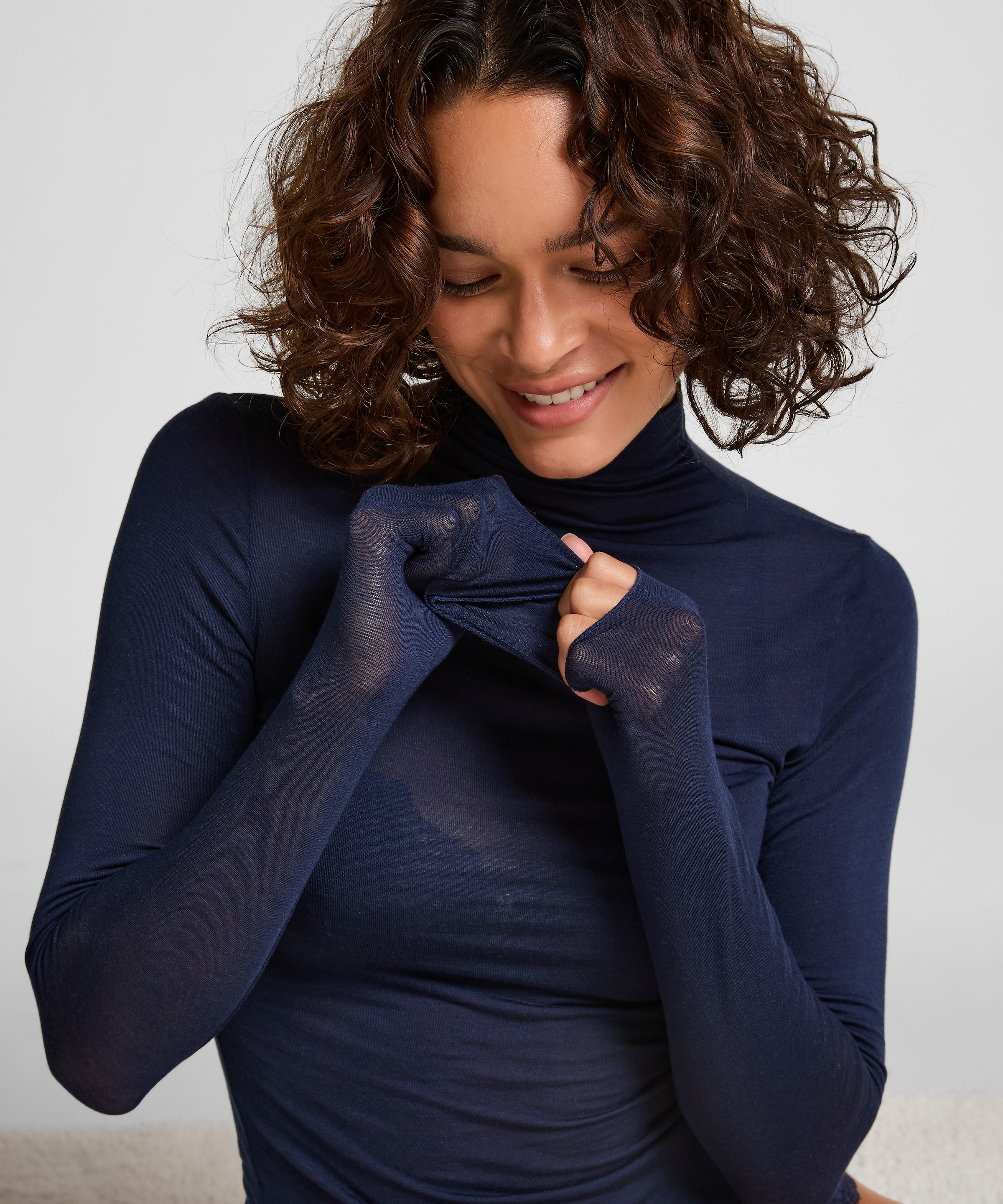 Hunkemöller Pyjama »super soft Turtleneck shirt with Cashmere«