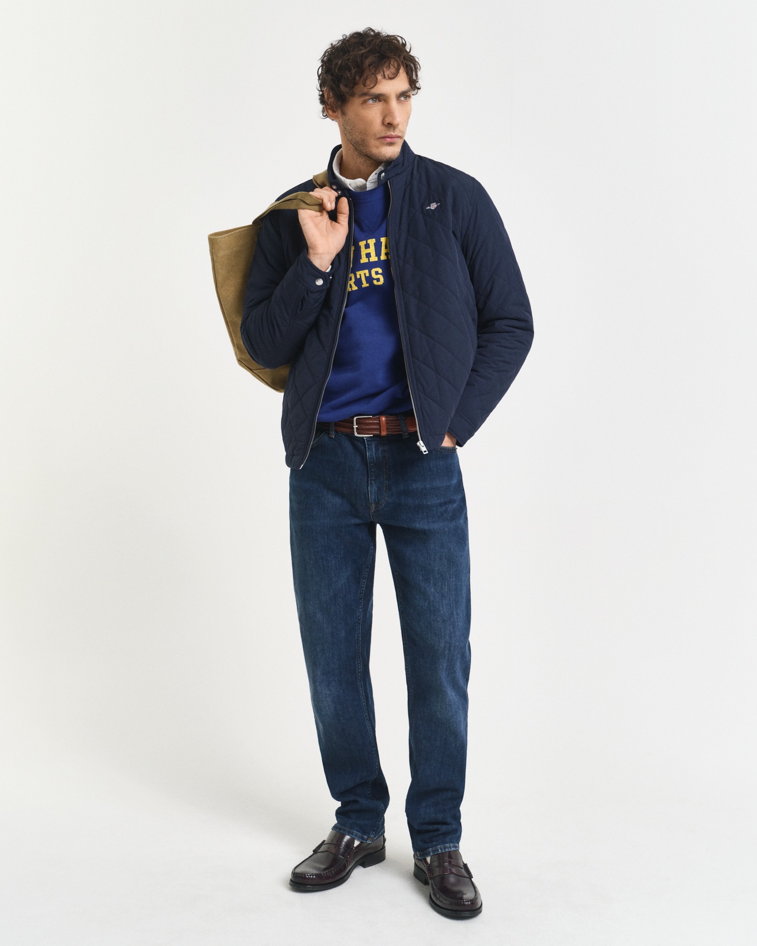 Gant Steppjacke »QUILTED WINDCHEATER« mit Rautensteppung