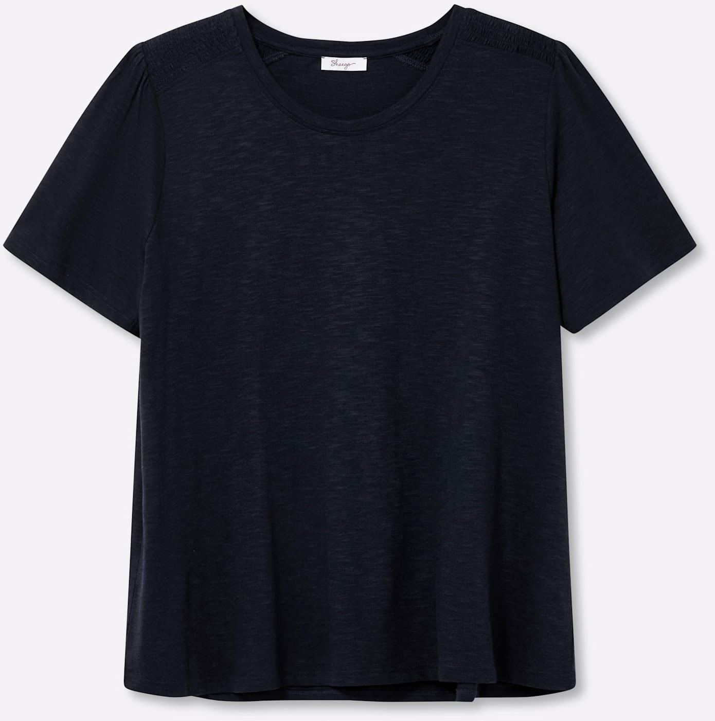Sheego T-Shirt »Halbarmshirt« 1