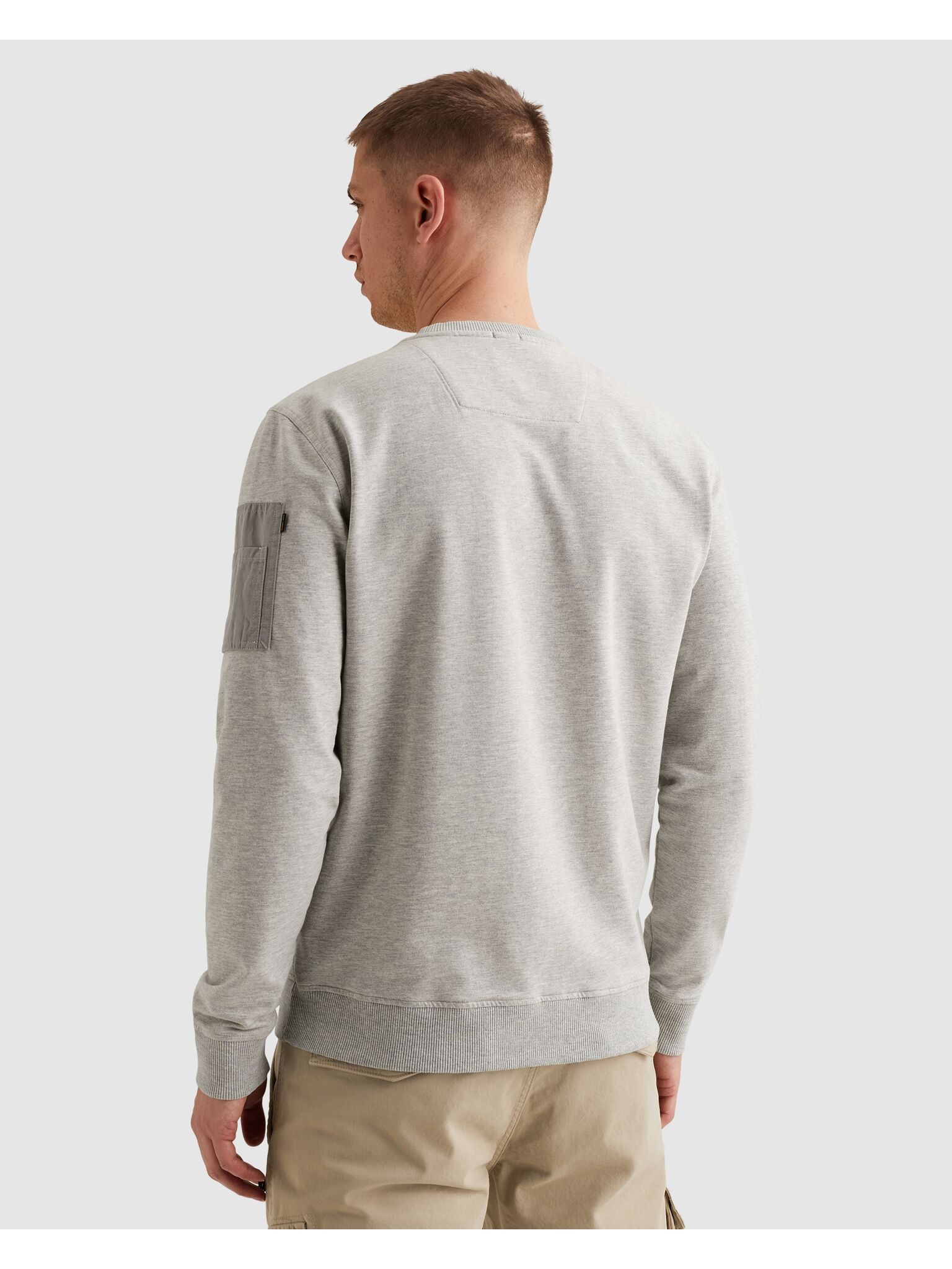 PME LEGEND Sweatshirt »Airstrip sweat«, mit Logo Stickerei
