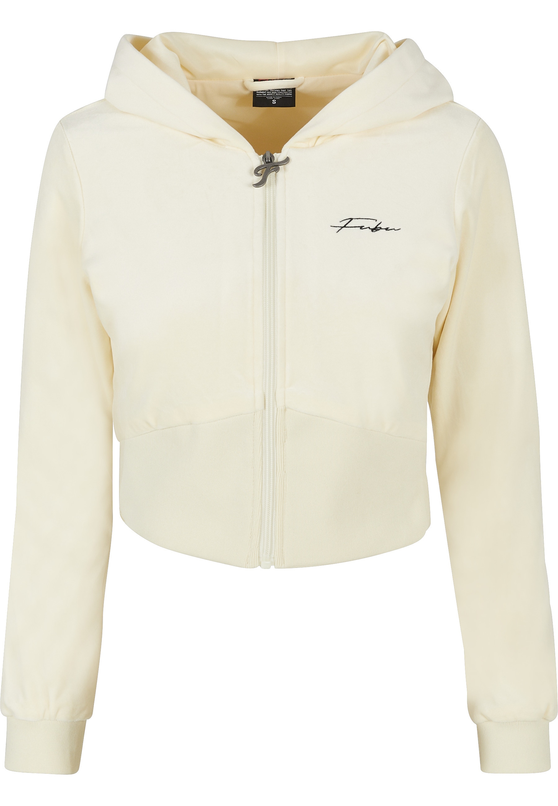 Fubu Kapuzenpullover "Fubu Damen FW224-020-1 Signature Velours Zip Hoodie o günstig online kaufen