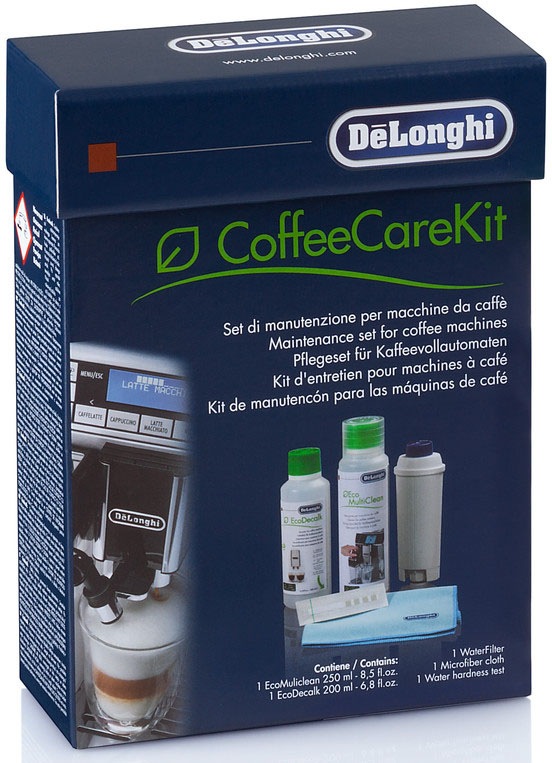De'Longhi Pflegeset »Coffee Care Kit DLSC306«, (Set, 5 St.), für Kaffeevollautomaten