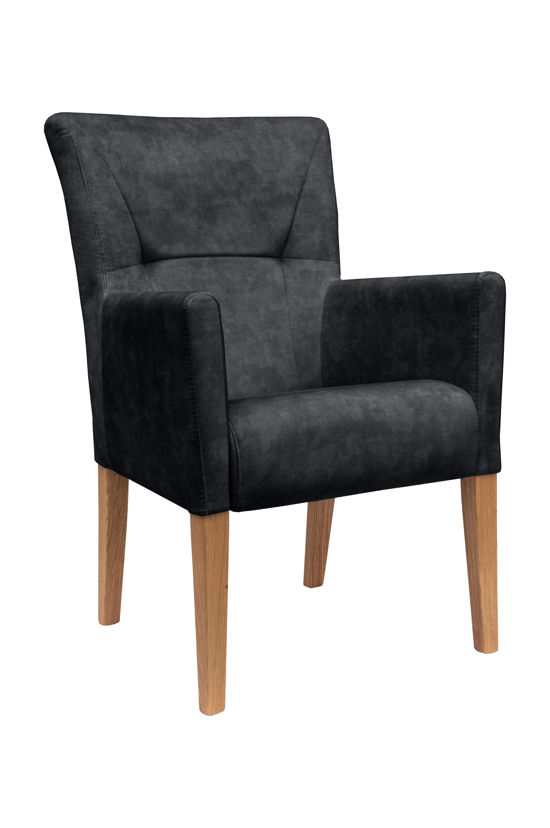 Home affaire Armlehnstuhl "King" () Esszimmerstuhl mit Knopfheftung günstig online kaufen