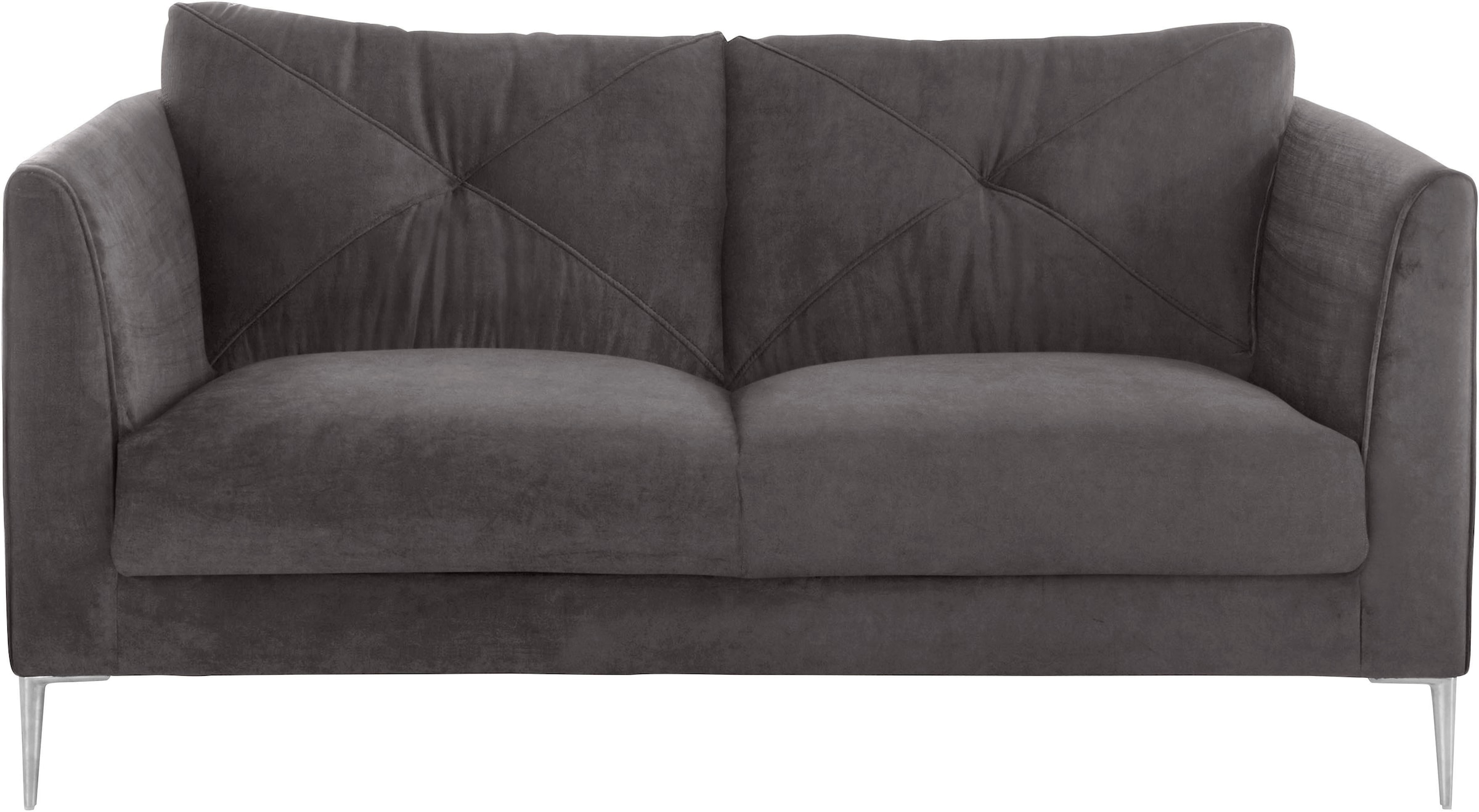 Guido Maria Kretschmer Home&Living 2-Sitzer »Chilltime«, mit eleganter Kreuznaht in den Rückenkissen, Breite 167 cm
