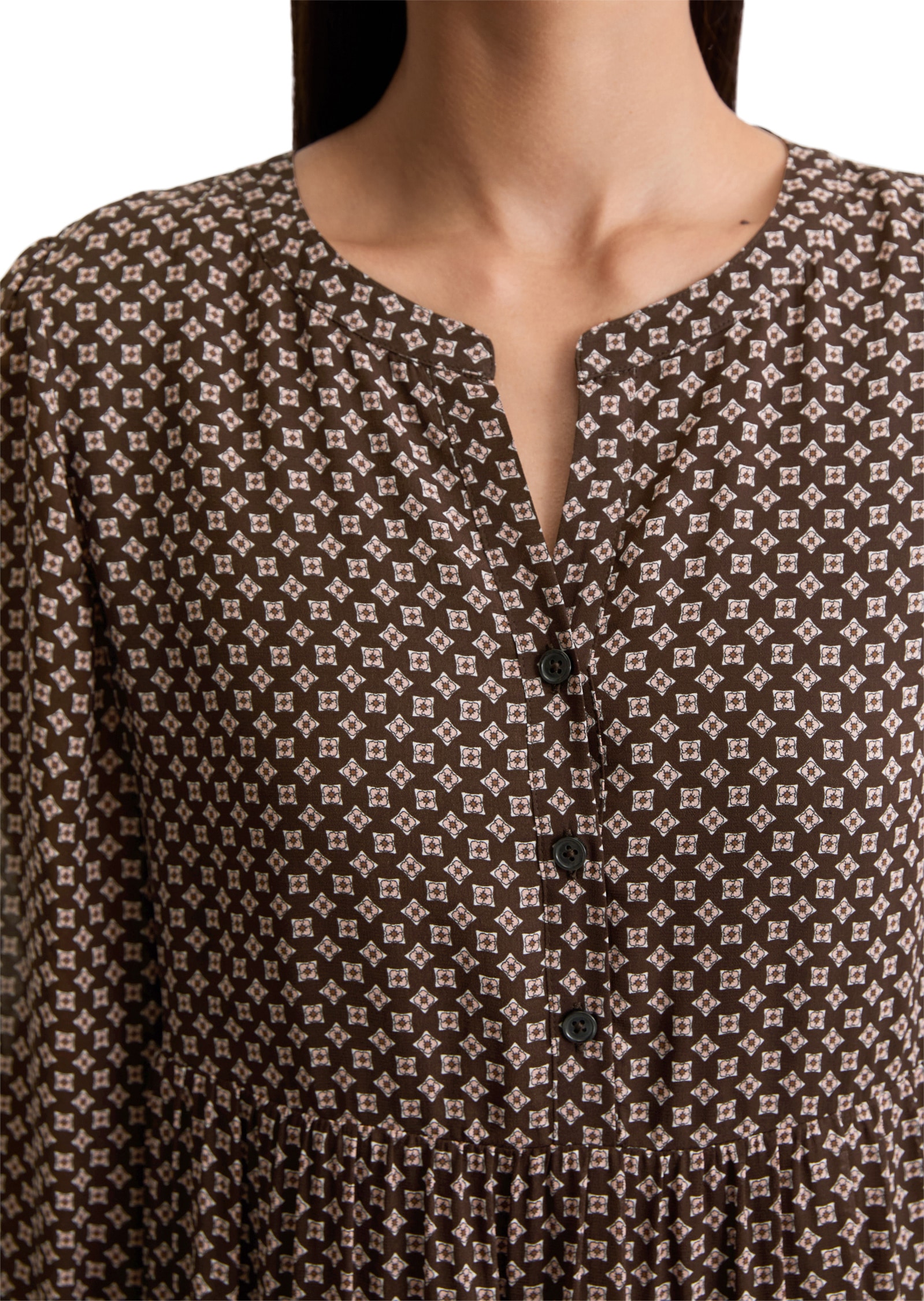 Marc O'Polo Minikleid »aus Viskose-Crêpe«