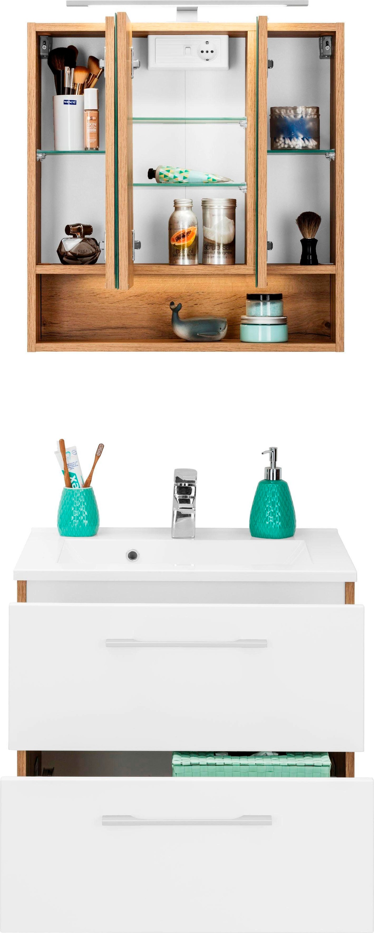 Thumbnail - welltime Badmöbel-Set "Soria" 2 Stk. tlg.