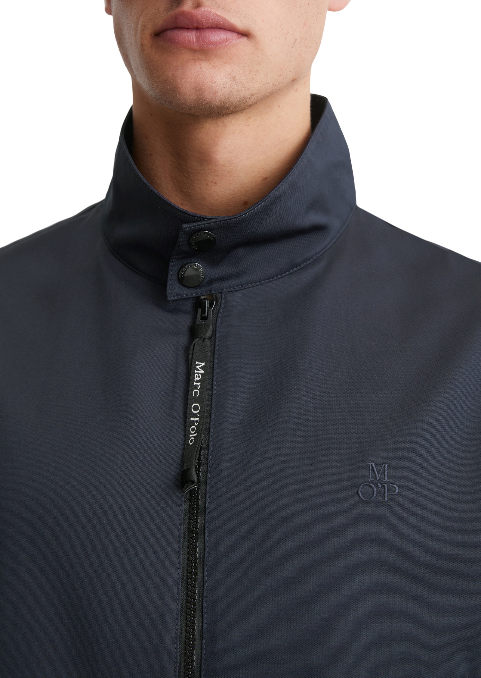 Marc O'Polo Outdoorjacke »aus wasserabweisendem Micro-Canvas«, ohne Kapuze