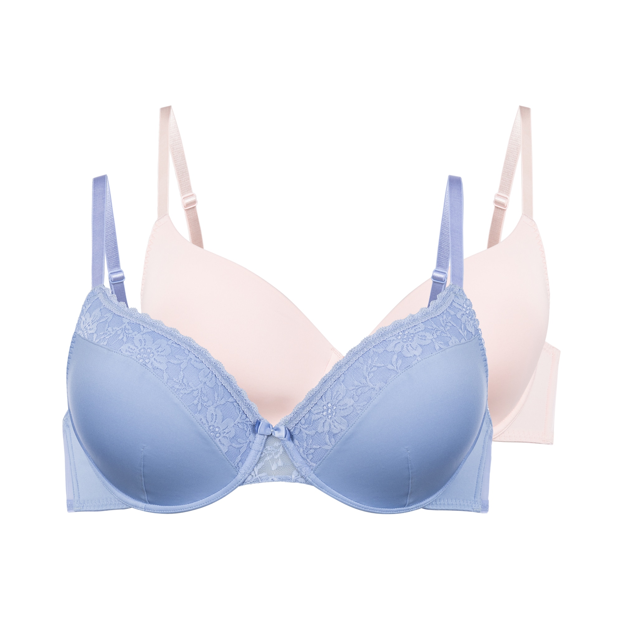 Dorina Bügel-BH »Sonia« 2er Pack,  mit Spitzendetails, verstellbare Träger,