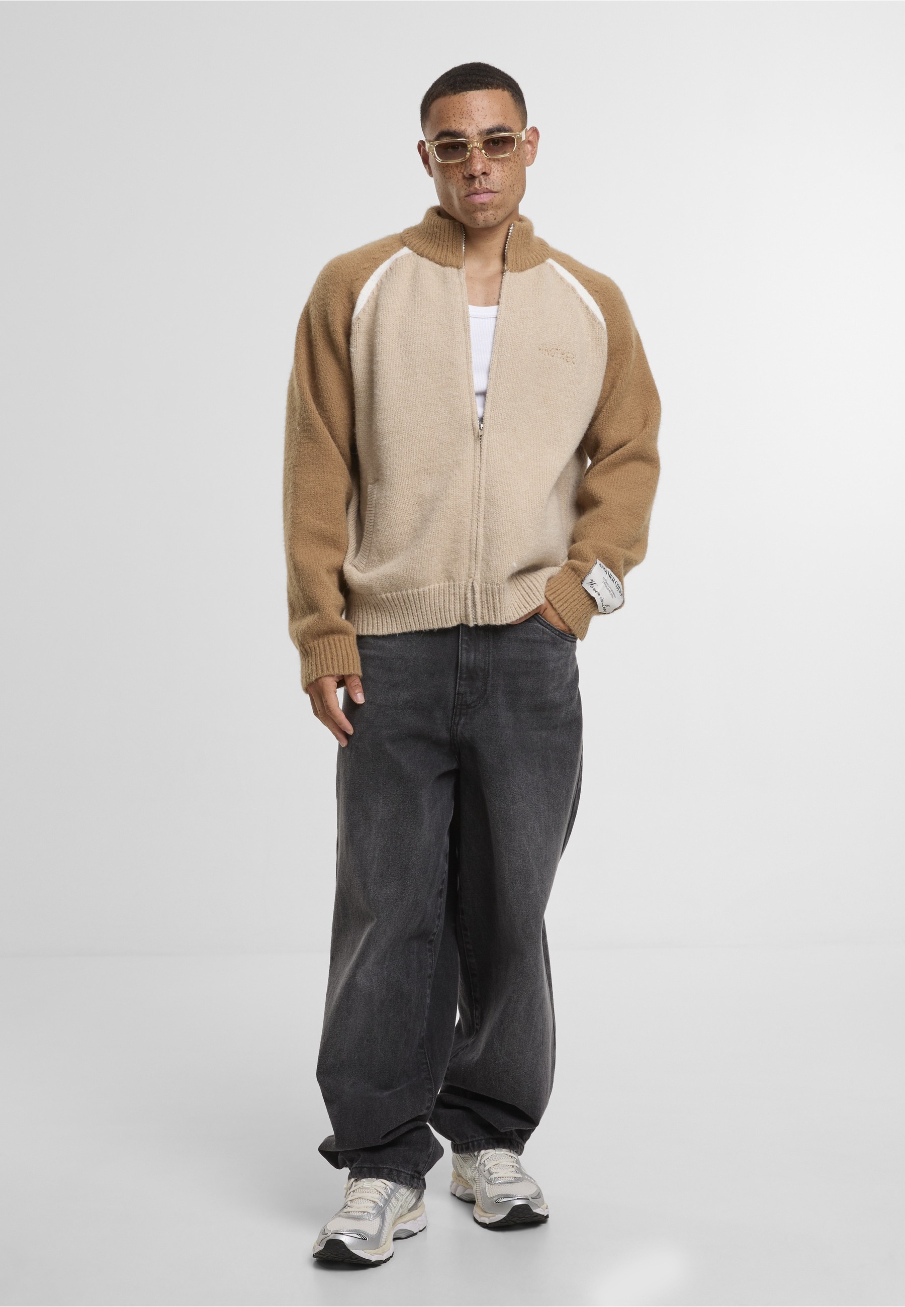 Another Cotton Lab Strickjacke »Another Cotton Lab Another Zip Knit Cardigan« 1